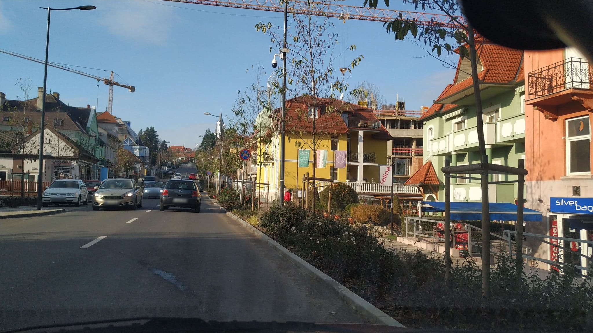 Street view near Guszti Villa, Hévíz — © rieszj (CC BY-SA · Mapillary)