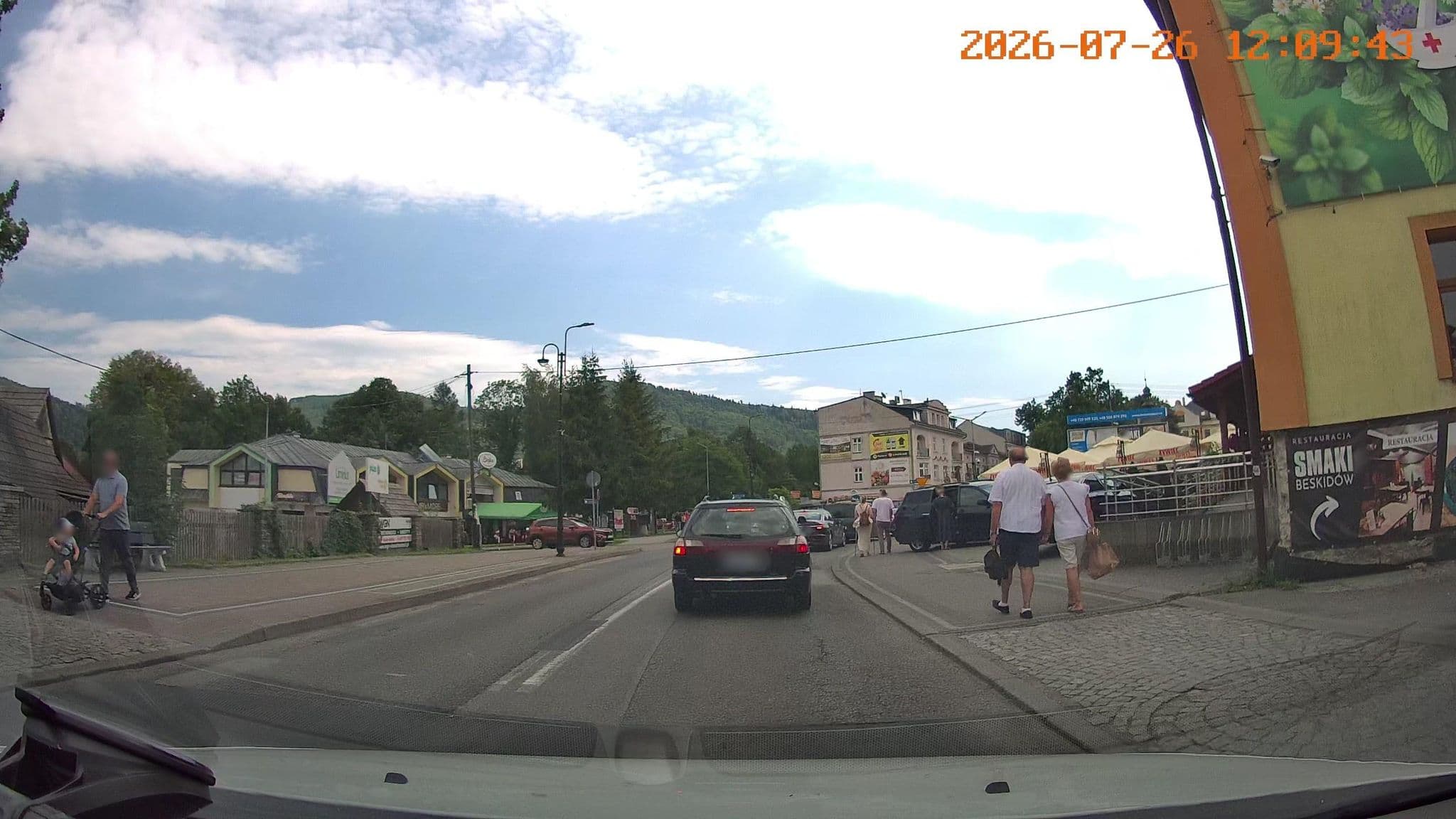 Street view near Elemels Planet, Ustroń — © jswk (CC BY-SA · Mapillary)