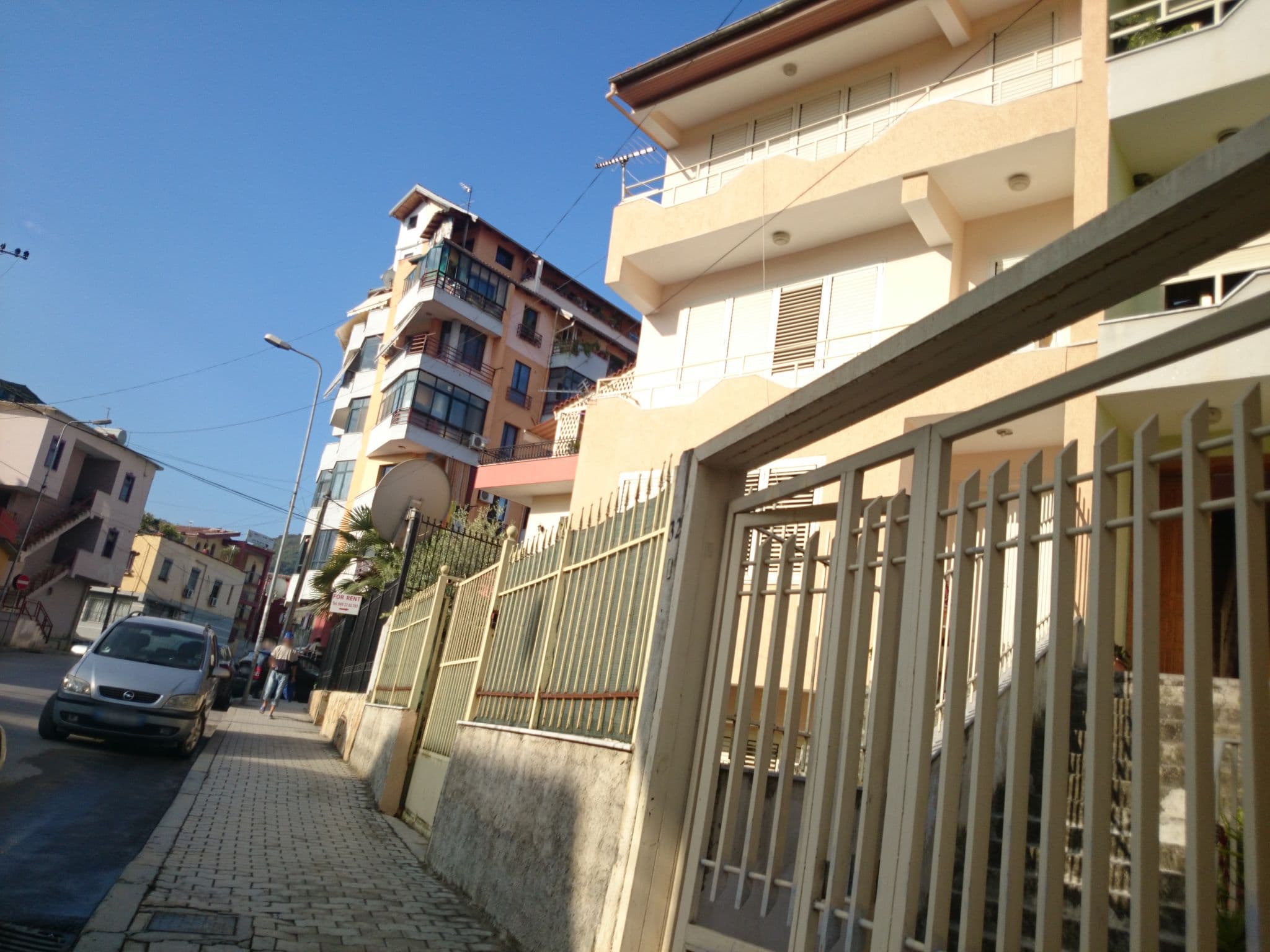 Street view near Home Hotel, Tirana