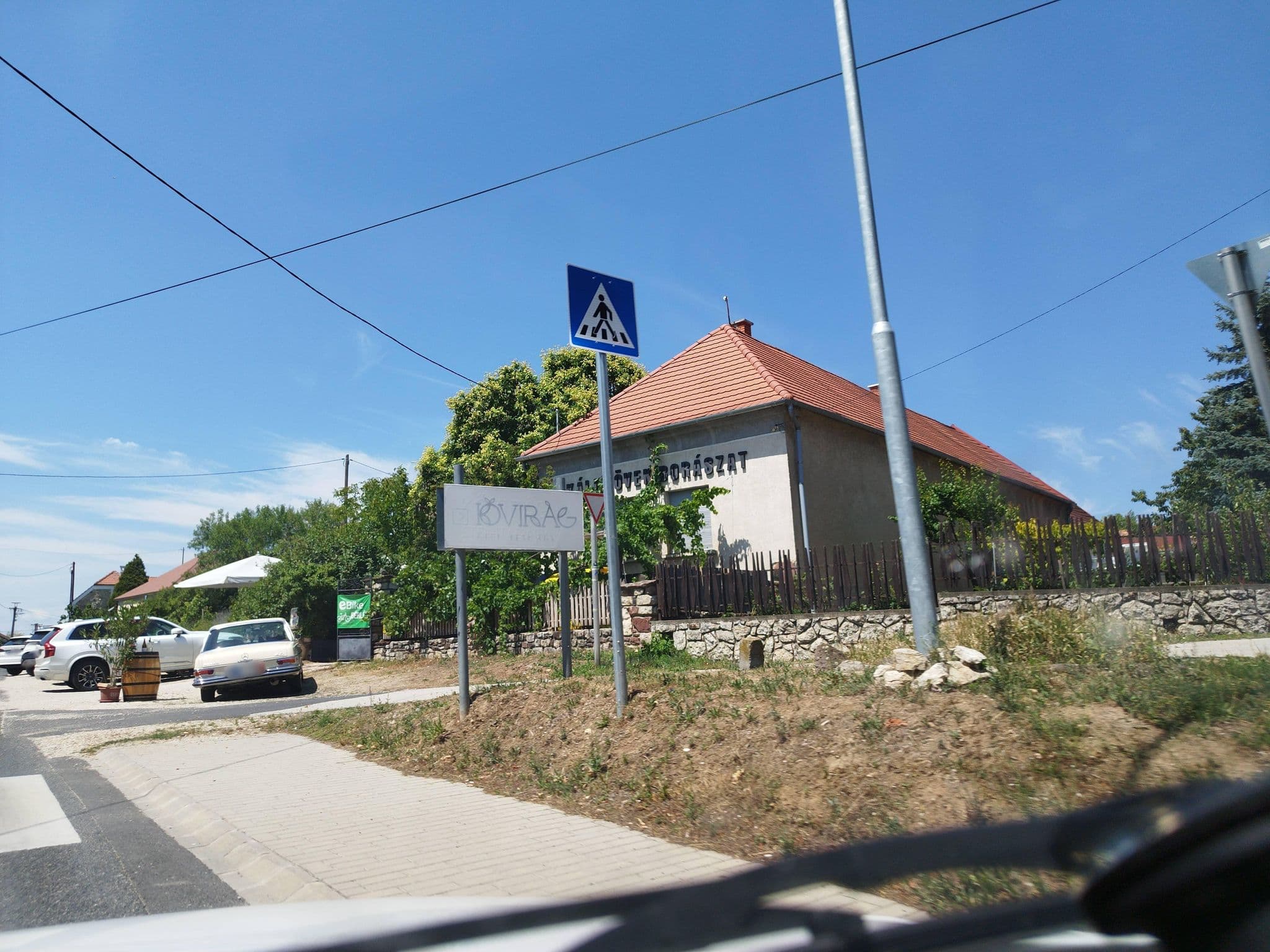Street view near Bánó Porta Köveskál, Zánka — © grozsa11 (CC BY-SA · Mapillary)