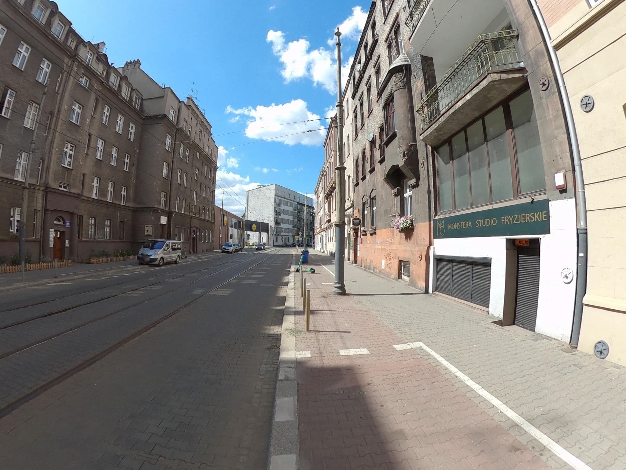 Street view near Wspólnota Mieszkaniowa ul.Daszyńskiego 36 36a 36b 36c 36d Katowice, Katowice — © GITNE (CC BY-SA · Mapillary)