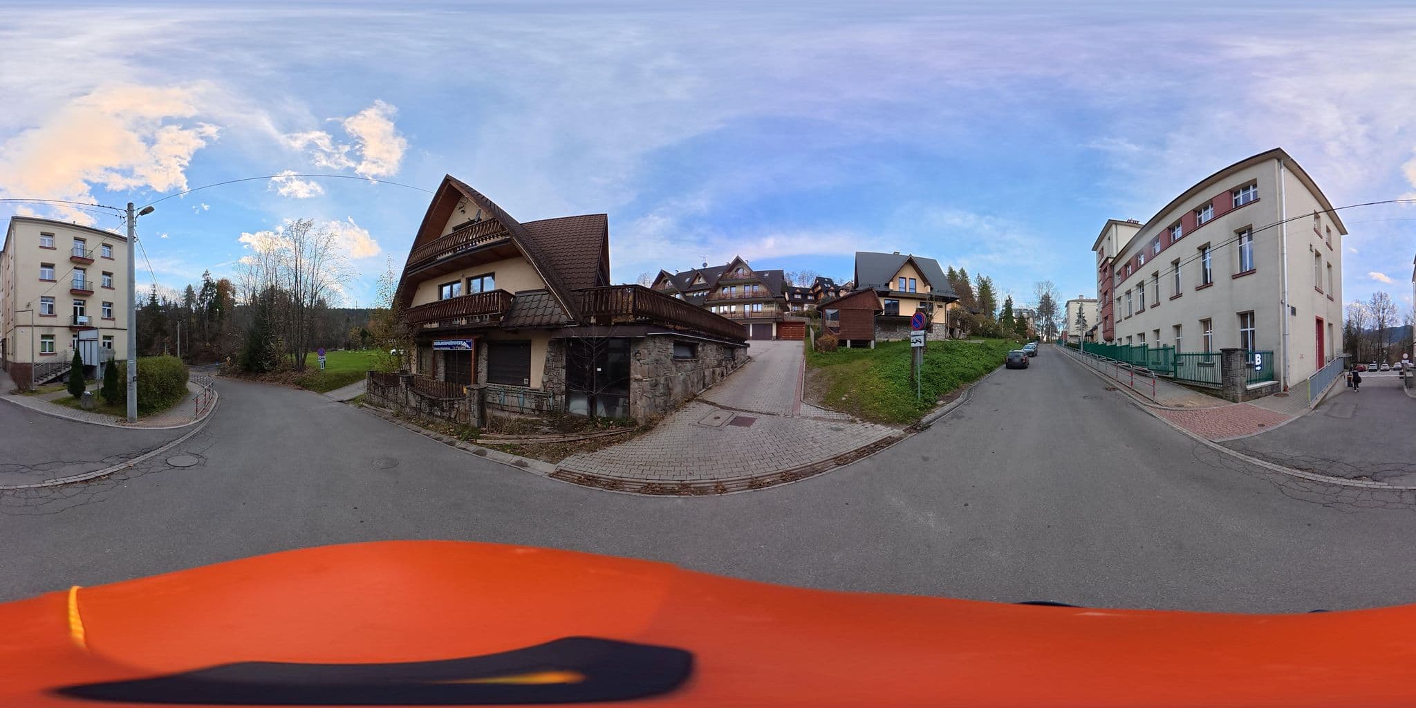 Street view near Apartamenty Domino, Zakopane — © awizonosz (CC BY-SA · Mapillary)