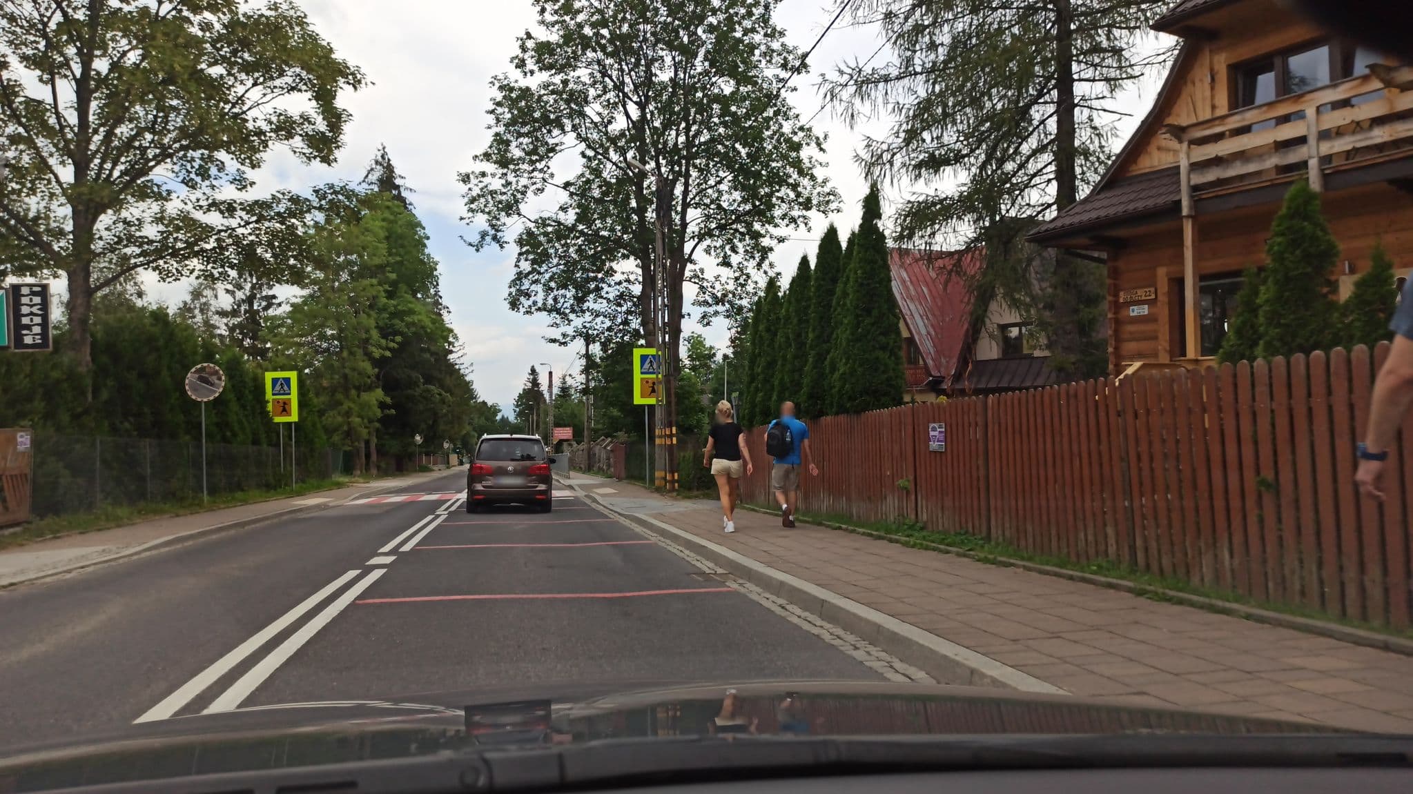 Street view near Pokoje Benita, Zakopane — © gandal543 (CC BY-SA · Mapillary)