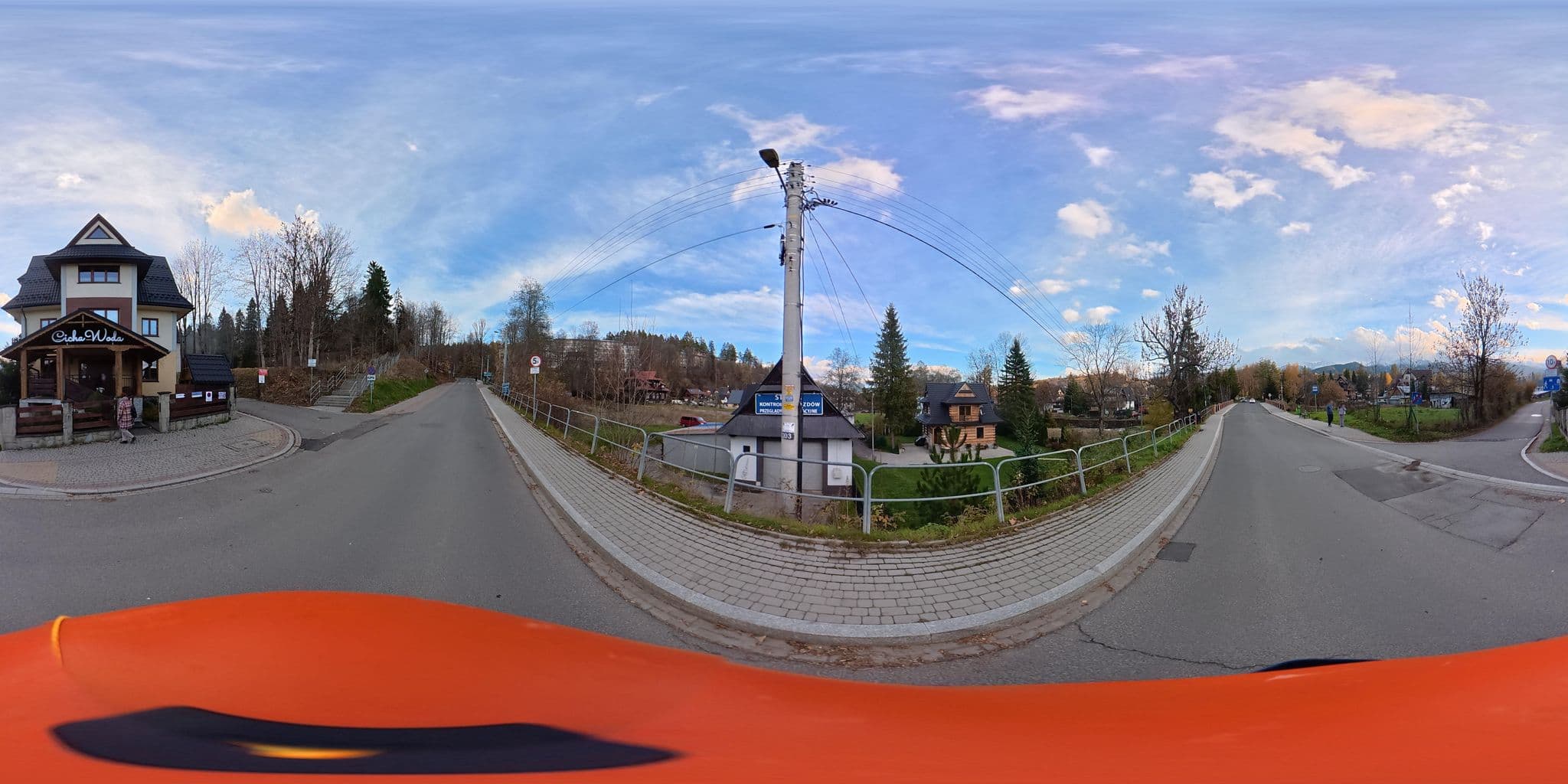Street view near Apartament Nad Potokiem, Zakopane — © awizonosz (CC BY-SA · Mapillary)