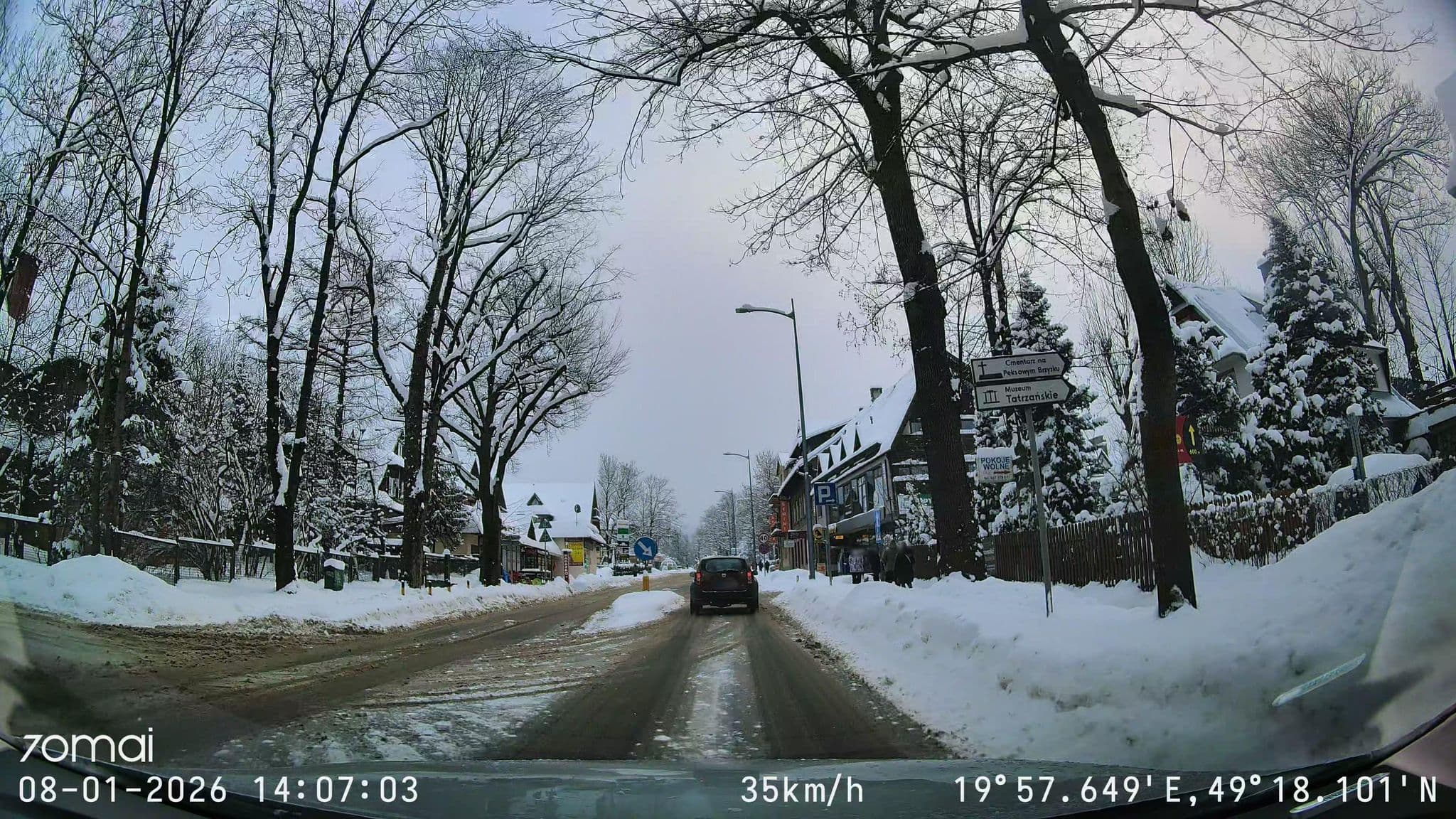 Street view near Urszula Kowalczyk, Zakopane — © doriel (CC BY-SA · Mapillary)