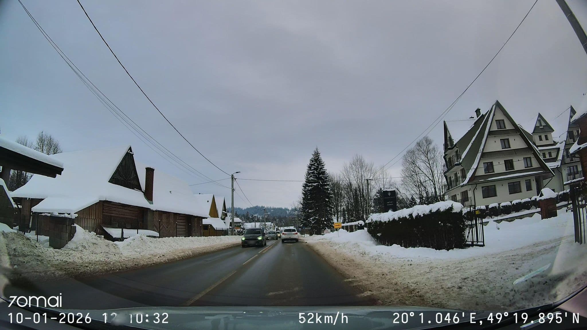 Street view near Kwatery Prywatne U Młynorza, Poronin — © doriel (CC BY-SA · Mapillary)