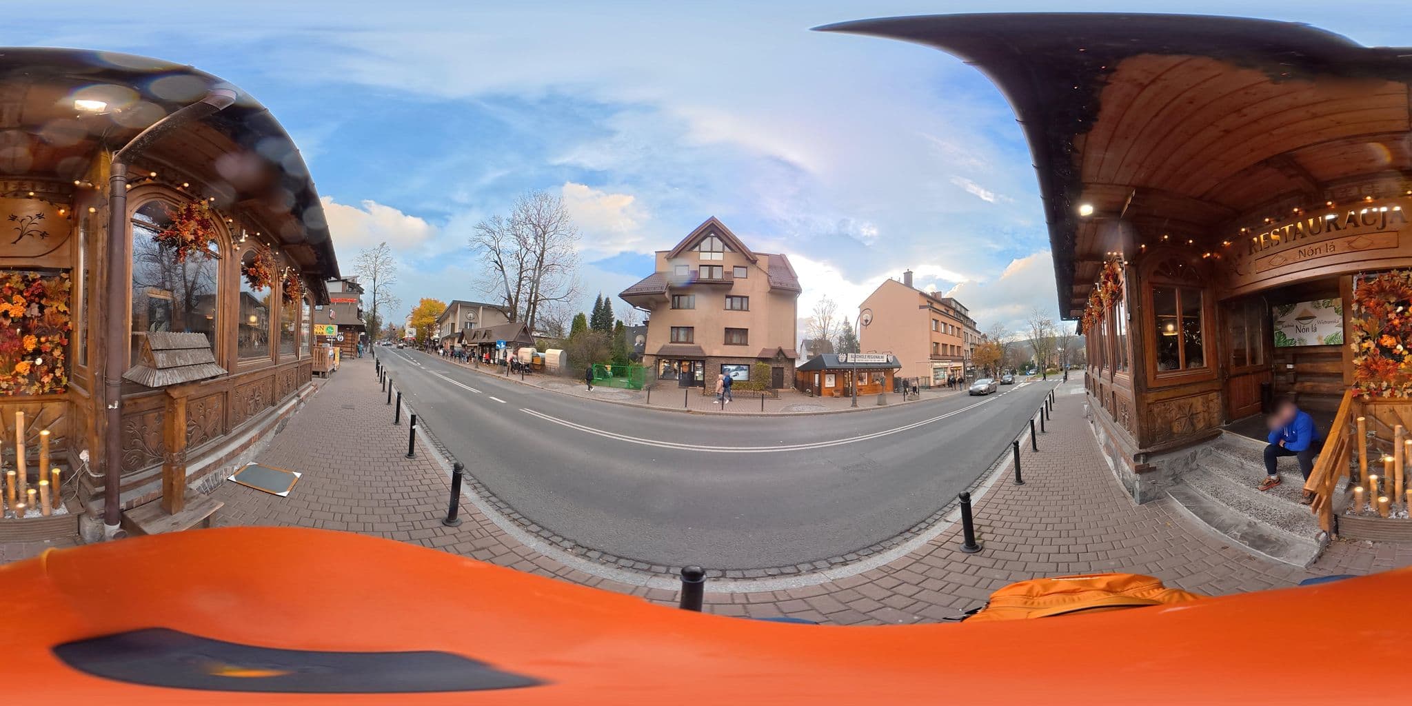 Street view near VisitZakopane Queen Apartment, Zakopane — © awizonosz (CC BY-SA · Mapillary)