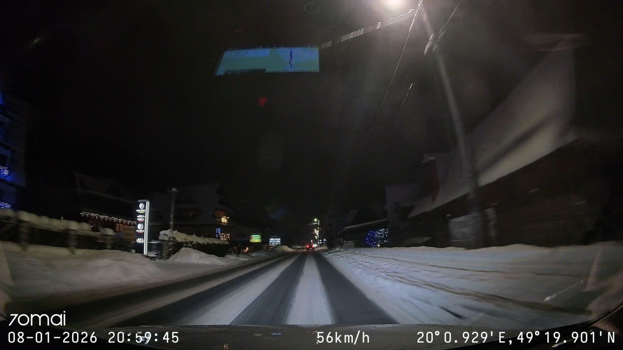 Street view near Pokoje Gościnne MADZIA/Zakopane - Poronin, Poronin — © doriel (CC BY-SA · Mapillary)