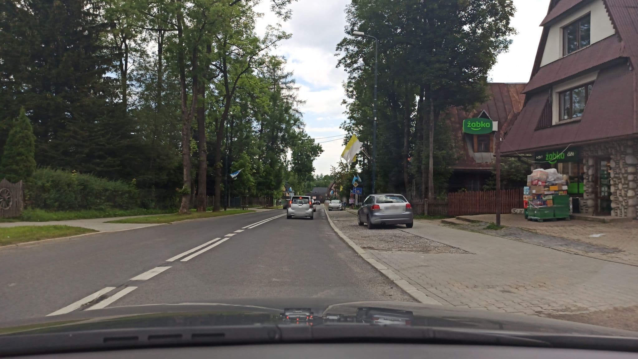 Street view near Guńka Andrzej Wynajem Pokoi, Zakopane — © gandal543 (CC BY-SA · Mapillary)
