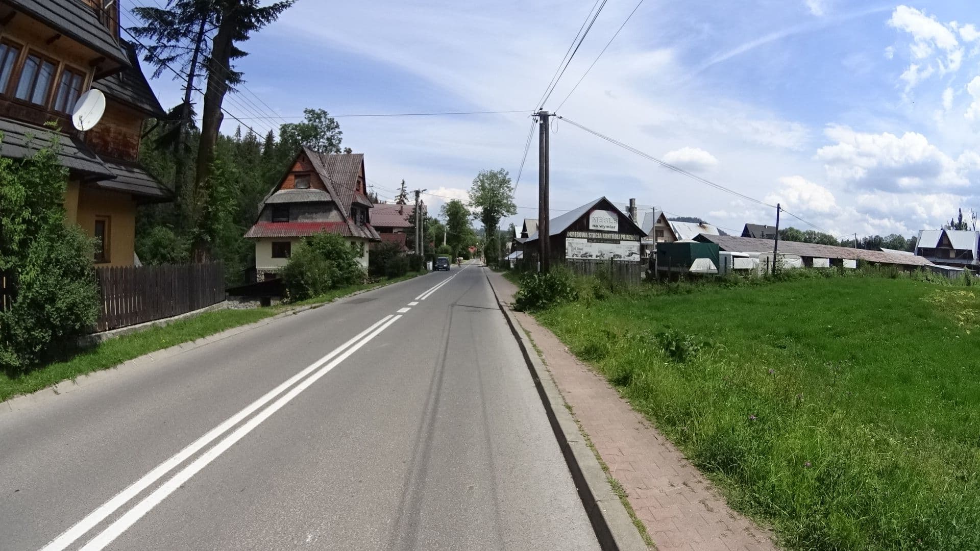 Street view near Willa Zacisze, Poronin — © awizonosz (CC BY-SA · Mapillary)