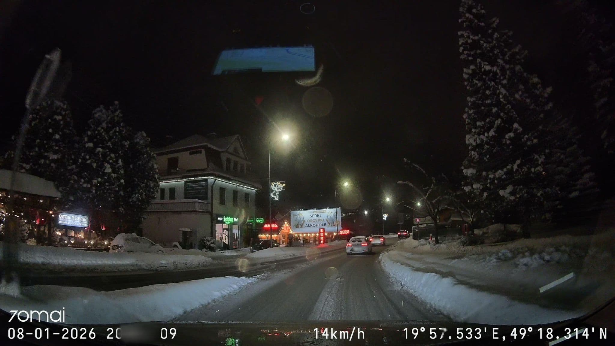 Street view near Willa Zakopiańczyk, Zakopane — © doriel (CC BY-SA · Mapillary)