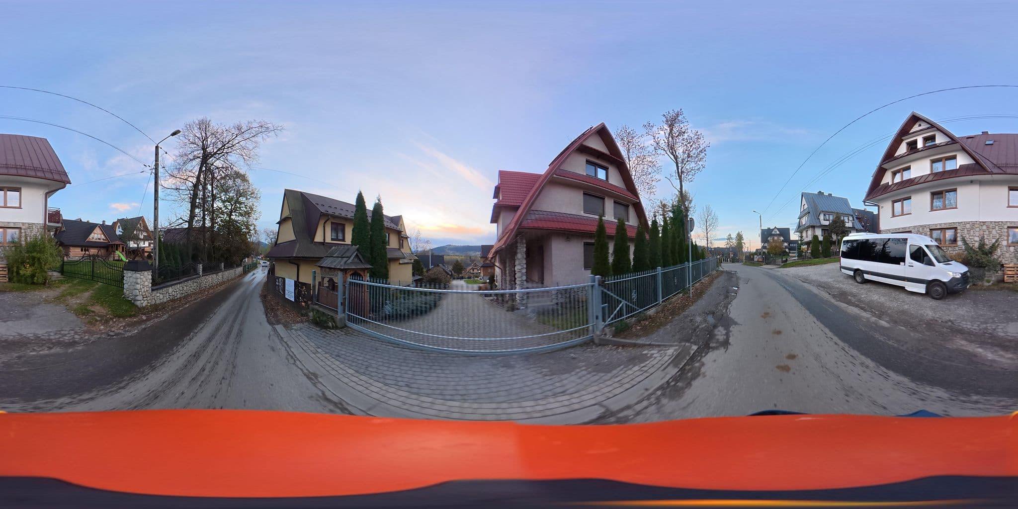 Street view near Jan Bachleda Wynajem Pokoi z Wyżywieniem, Poronin — © awizonosz (CC BY-SA · Mapillary)