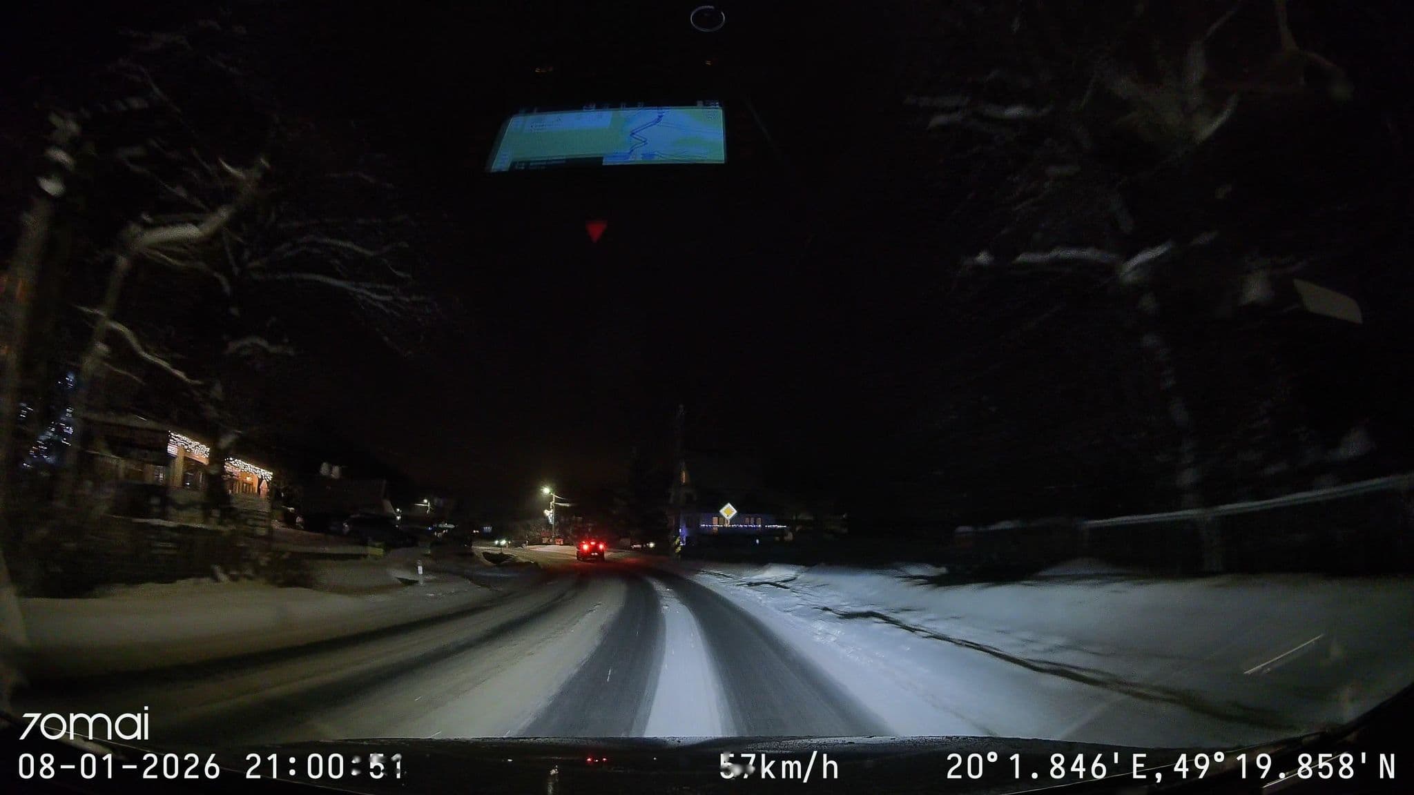 Street view near Pokoje Gościnne Hosana, Poronin — © doriel (CC BY-SA · Mapillary)
