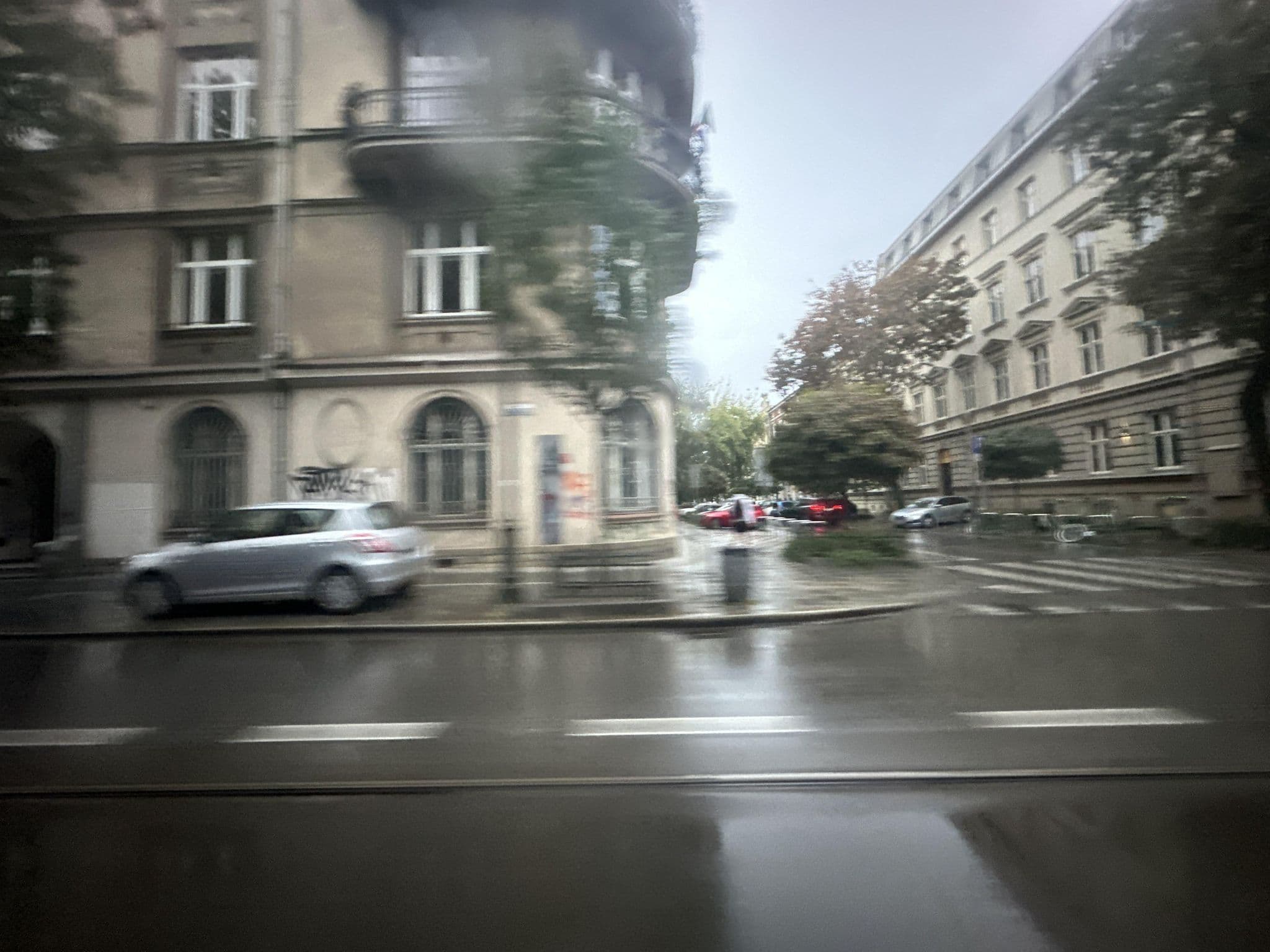 Street view near Sarego Apartment, Kraków — © quickness805 (CC BY-SA · Mapillary)