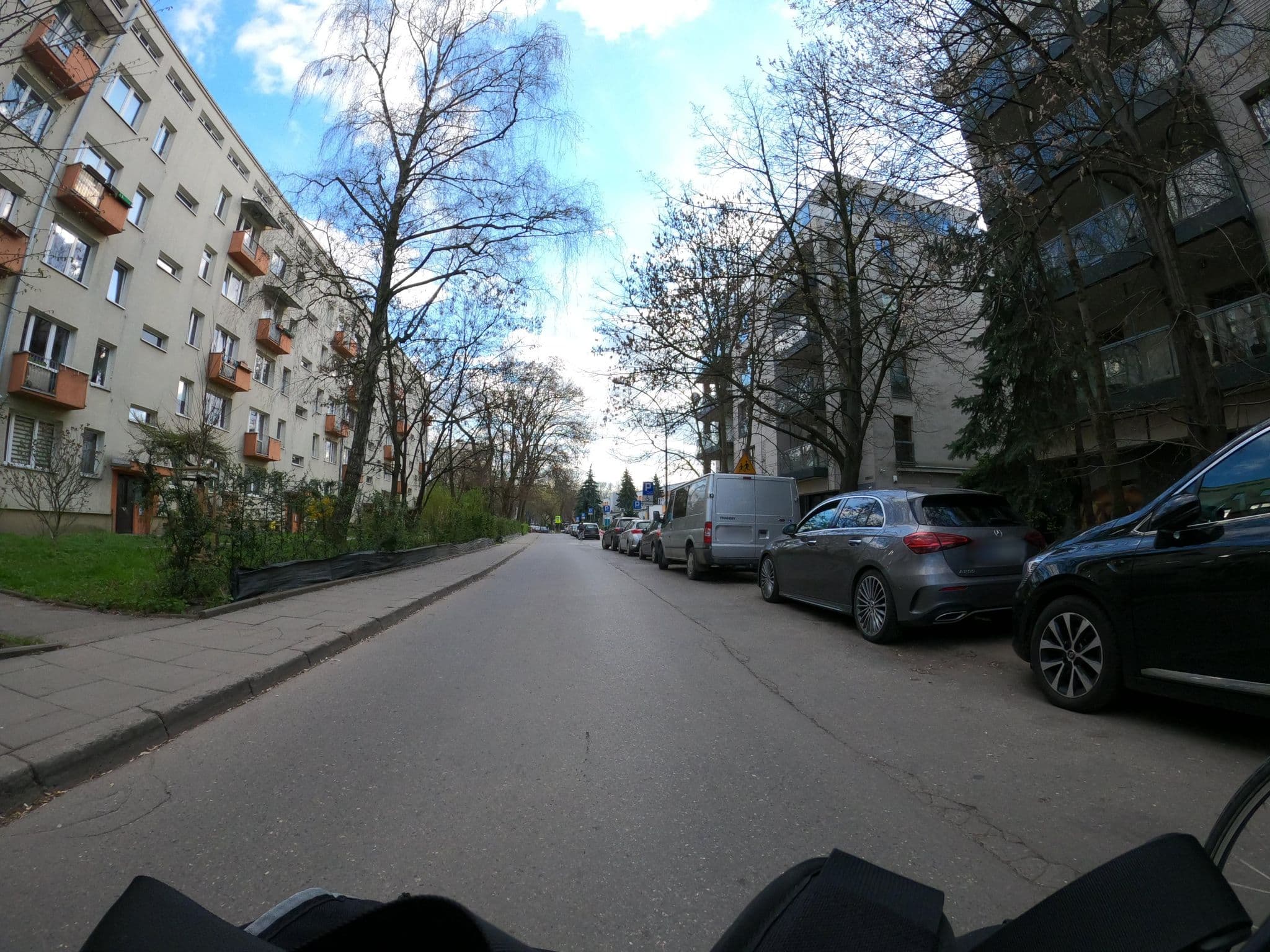 Street view near Apartament Pod Słowikiem, Kraków — © masterofnoroad (CC BY-SA · Mapillary)