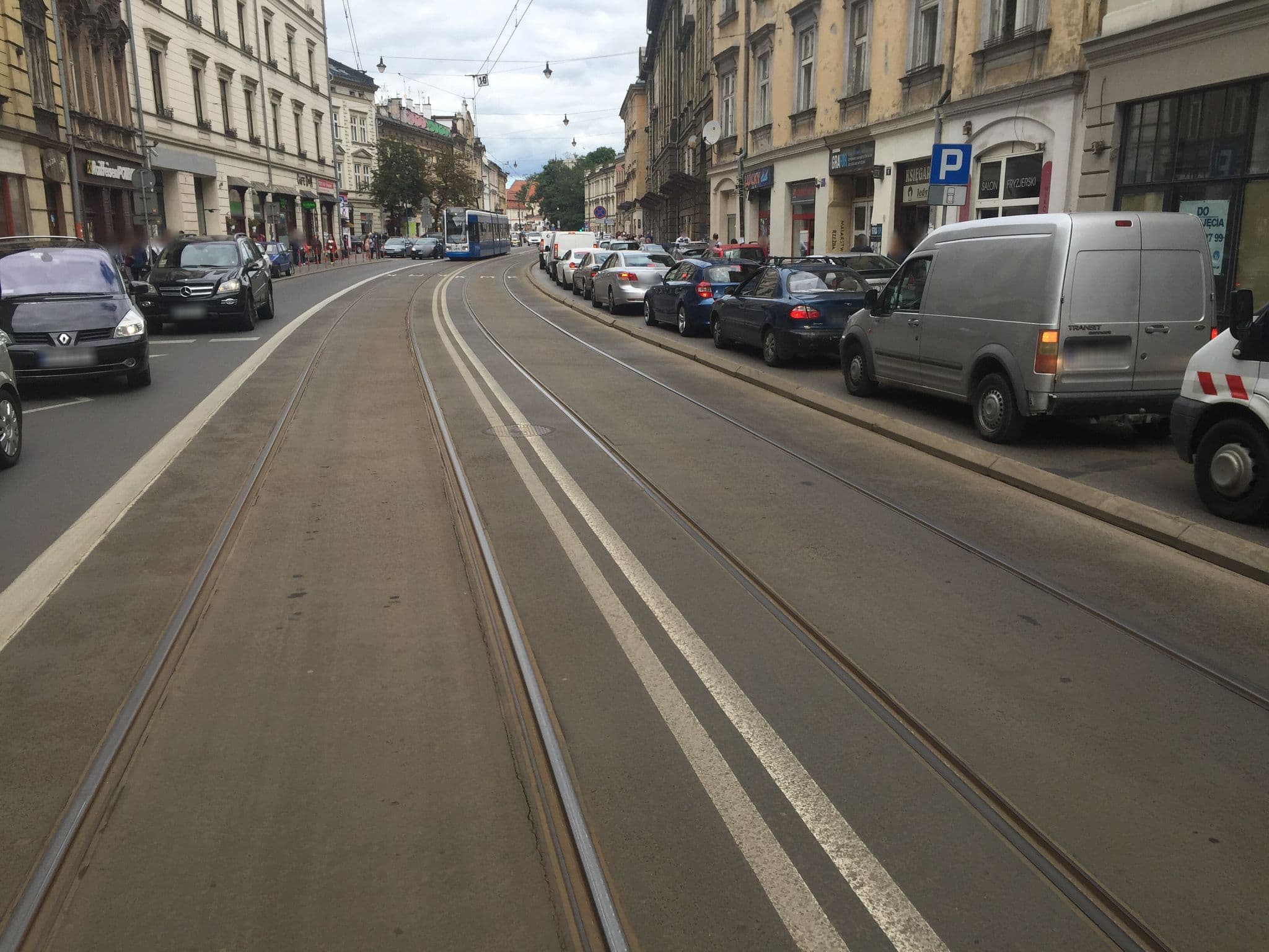 Street view near Apartamenti I Studia HERBARIUM, Kraków — © richlv (CC BY-SA · Mapillary)