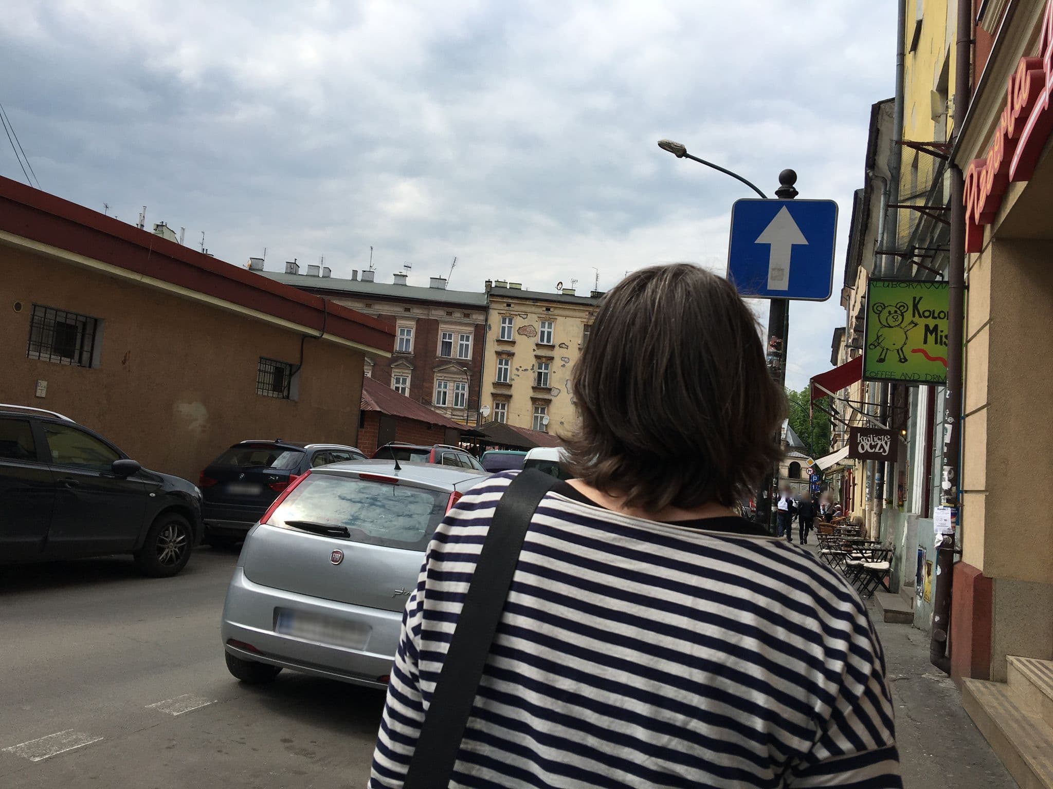 Street view near Any Time Hostel, Kraków — © kgvx (CC BY-SA · Mapillary)