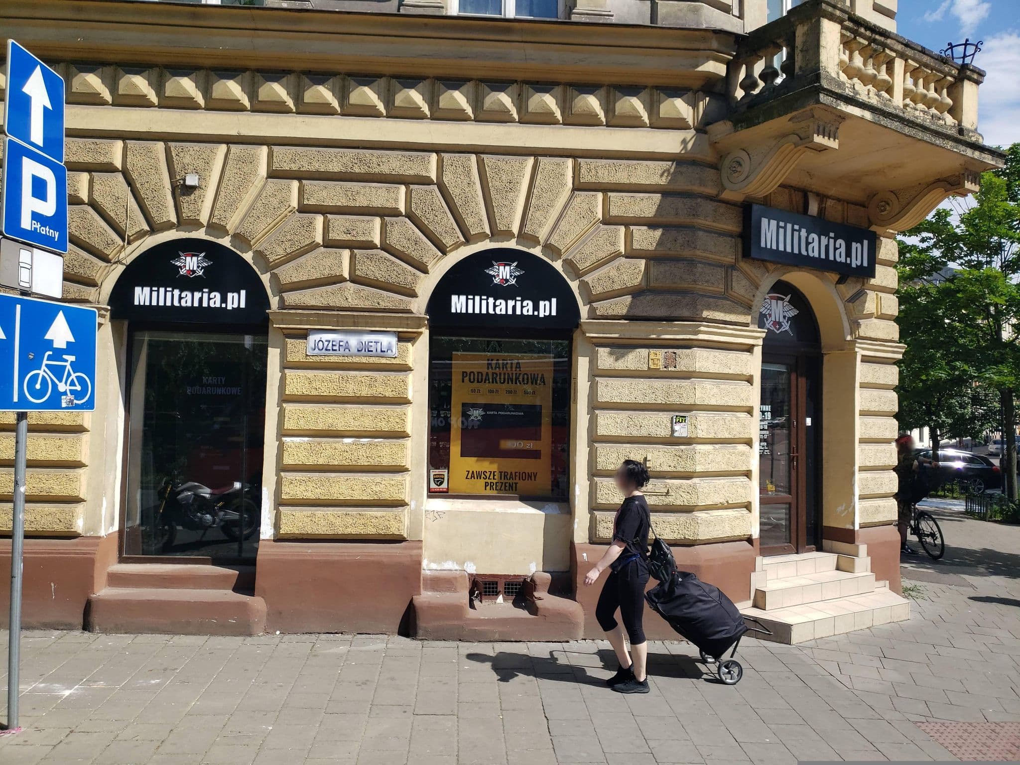 Street view near ApartmentsApart Kraków, Kraków — © mapfool (CC BY-SA · Mapillary)