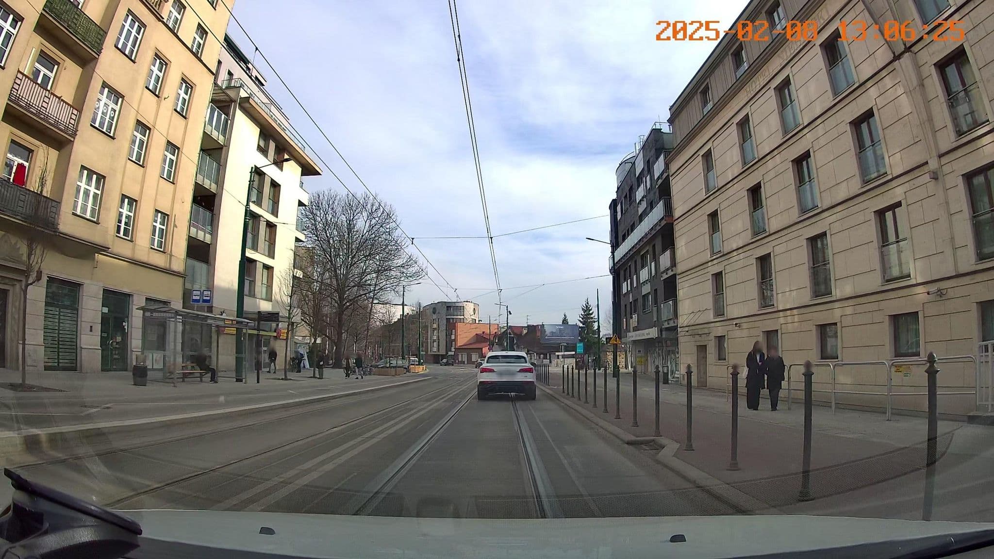 Street view near Tadeusza Kościuszki Apartment, Kraków — © jswk (CC BY-SA · Mapillary)