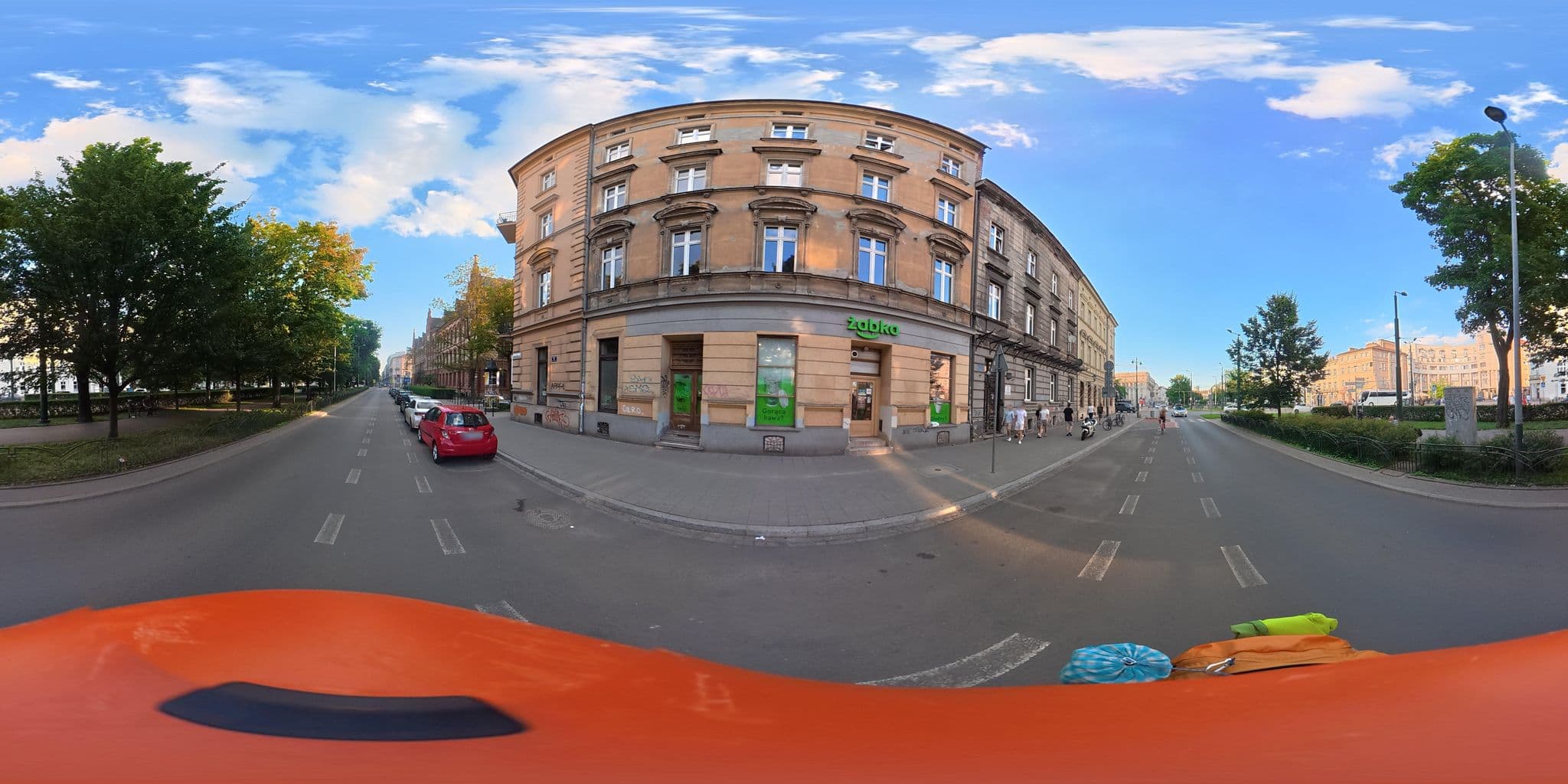 Street view near Climate Old Town Apartment, Kraków — © awizonosz (CC BY-SA · Mapillary)