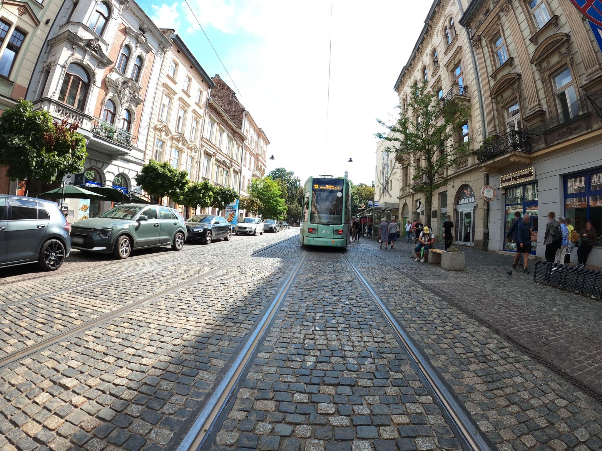 Street view near Affinity Verona Executive Apartment Krakow, Kraków — © masterofnoroad (CC BY-SA · Mapillary)