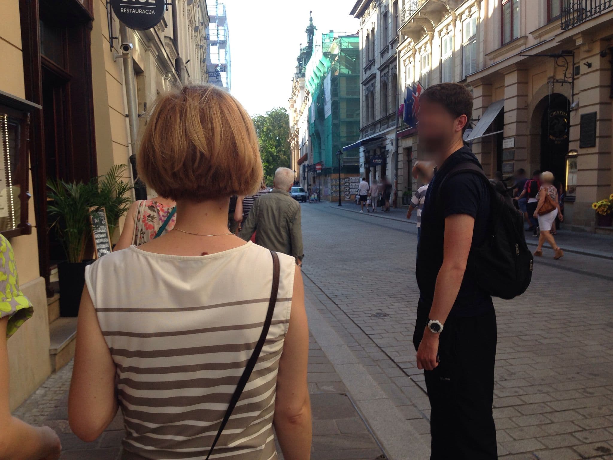 Street view near Krk Guest Rooms, Kraków — © wangen_anna (CC BY-SA · Mapillary)