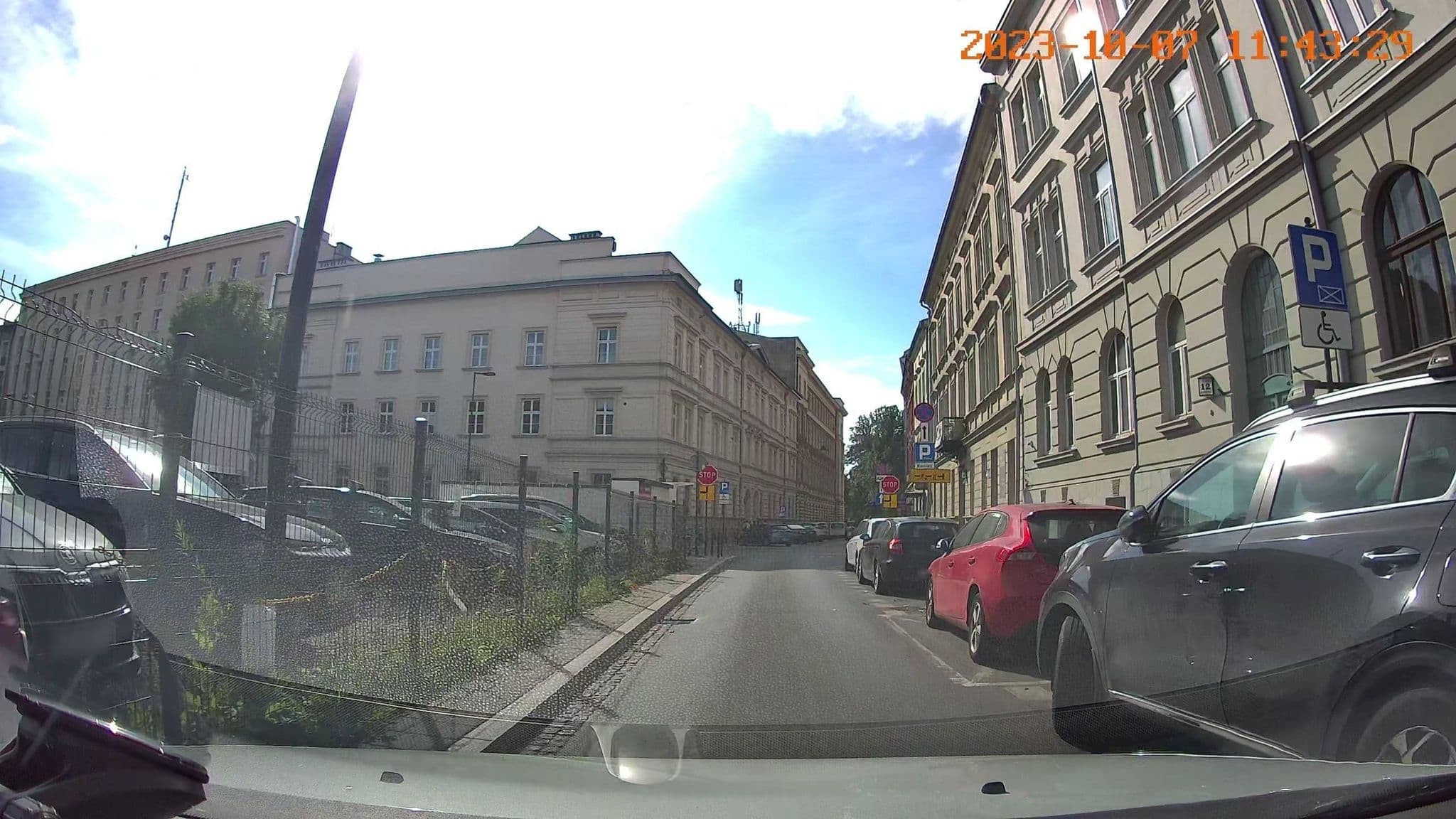 Street view near Apartaments Herbarium, Kraków — © jswk (CC BY-SA · Mapillary)
