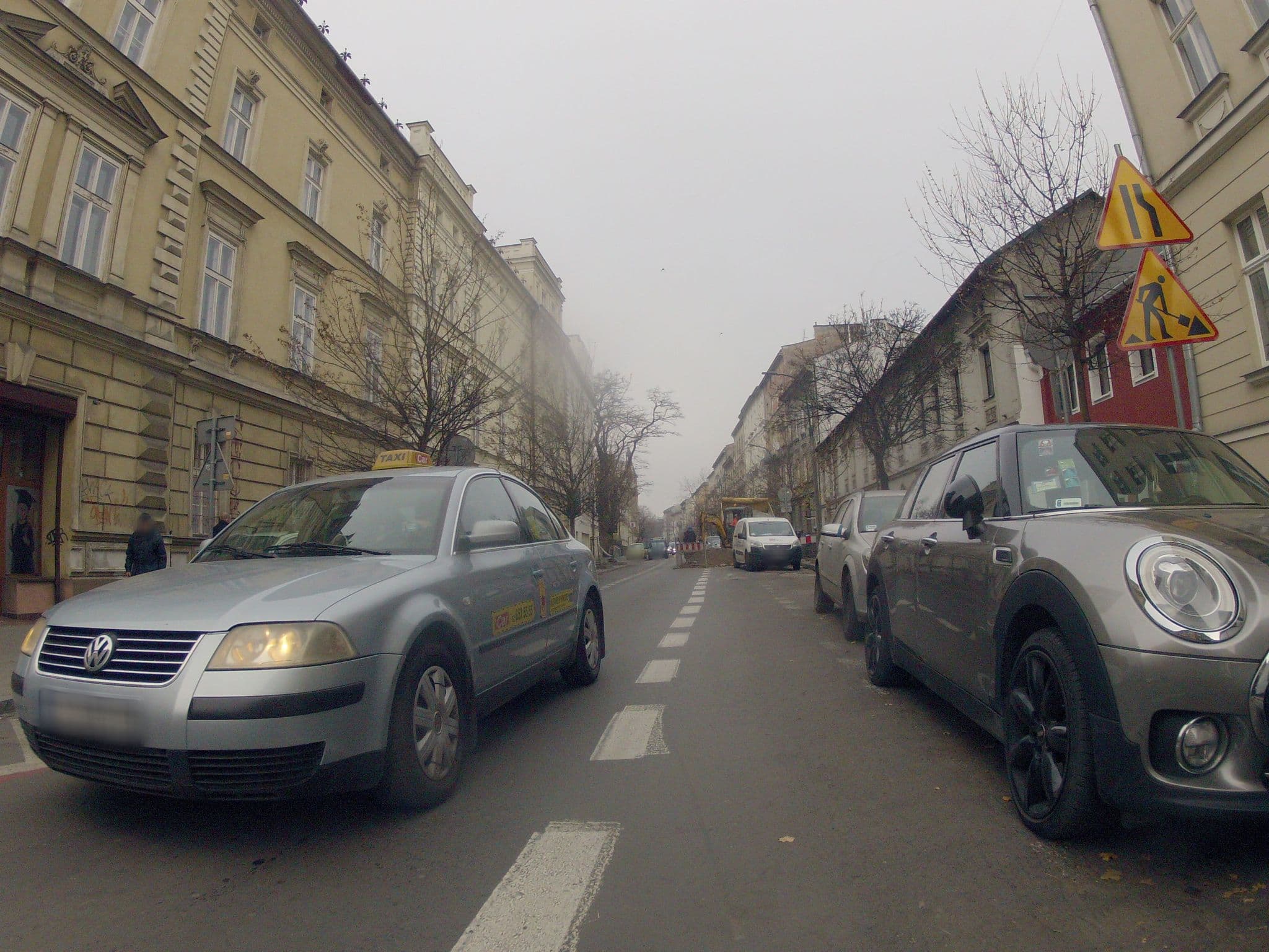 Street view near Charming Old Town Apartment, Kraków — © ekeshkekesh (CC BY-SA · Mapillary)