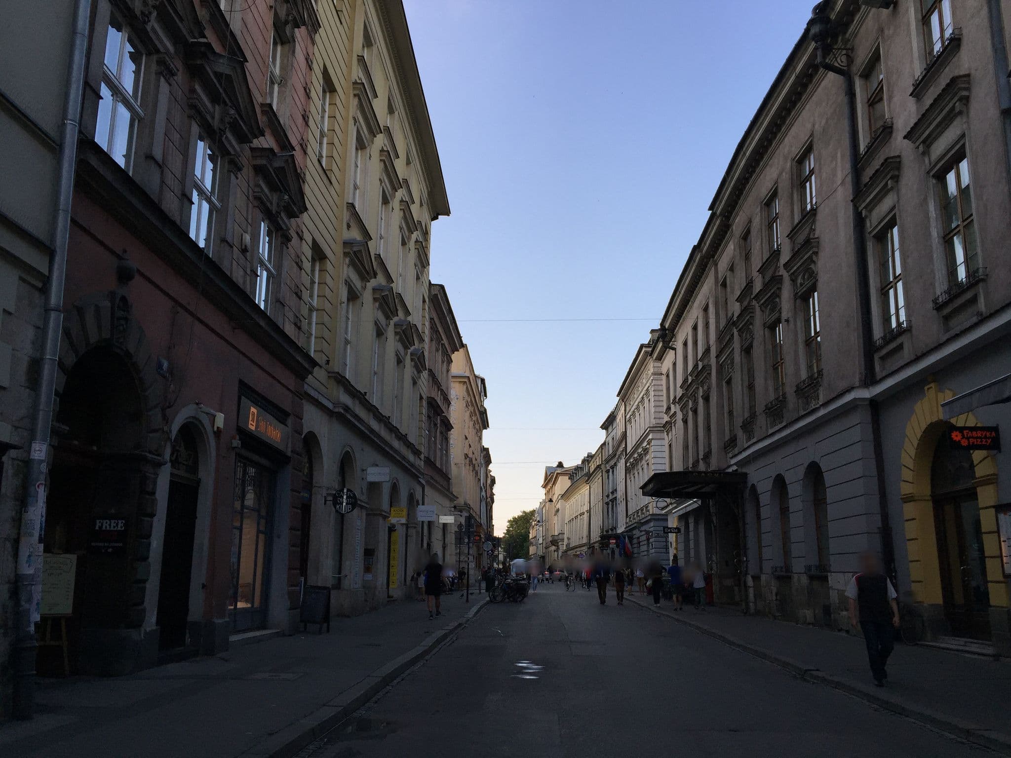 Street view near Nicholas Studio, Kraków — © richlv (CC BY-SA · Mapillary)