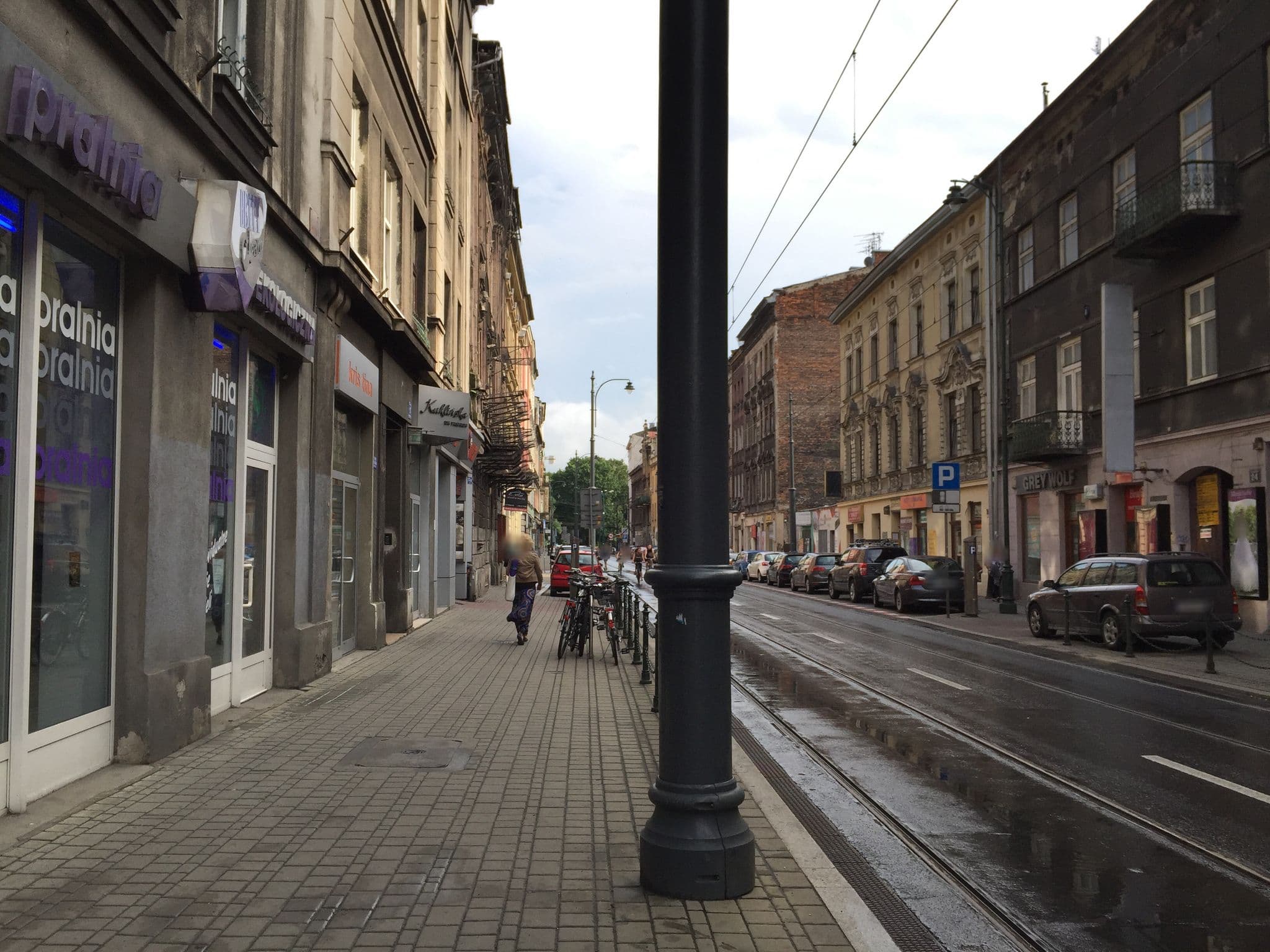Street view near Długa Hostel, Kraków — © richlv (CC BY-SA · Mapillary)