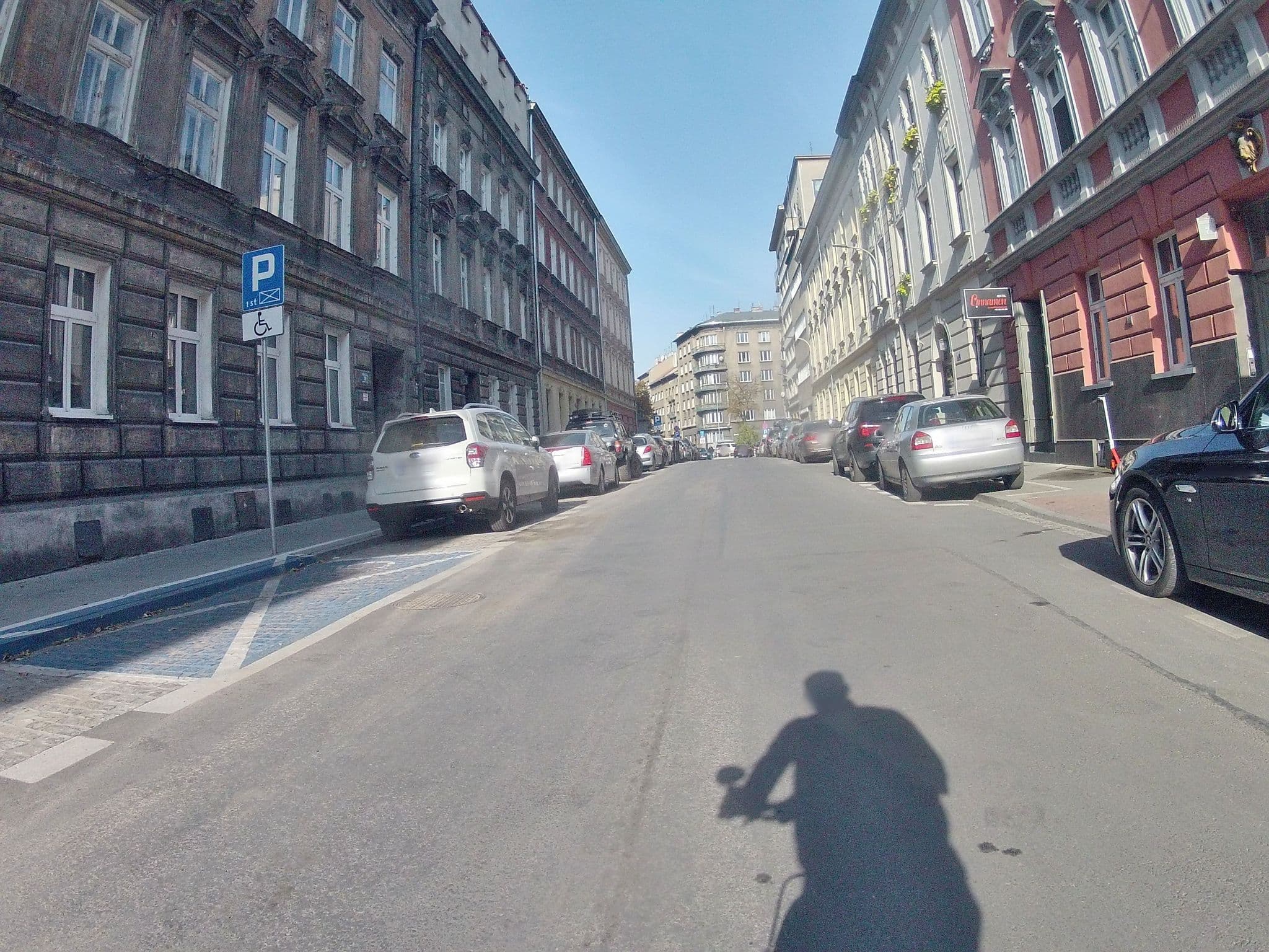 Street view near Joker Hostel Krakow, Kraków — © ekeshkekesh (CC BY-SA · Mapillary)