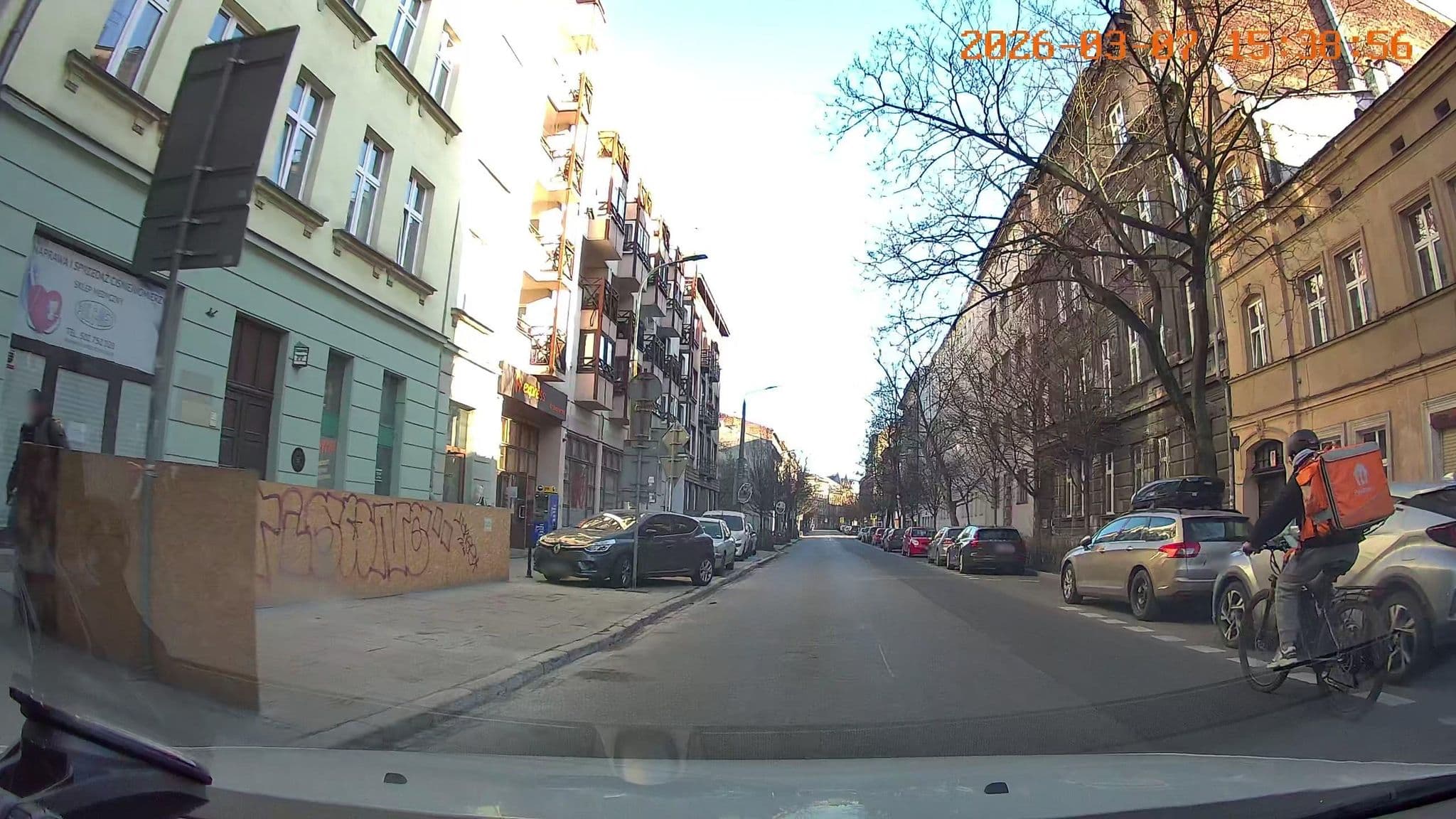 Street view near Aparthotel Ambasador, Kraków — © jswk (CC BY-SA · Mapillary)