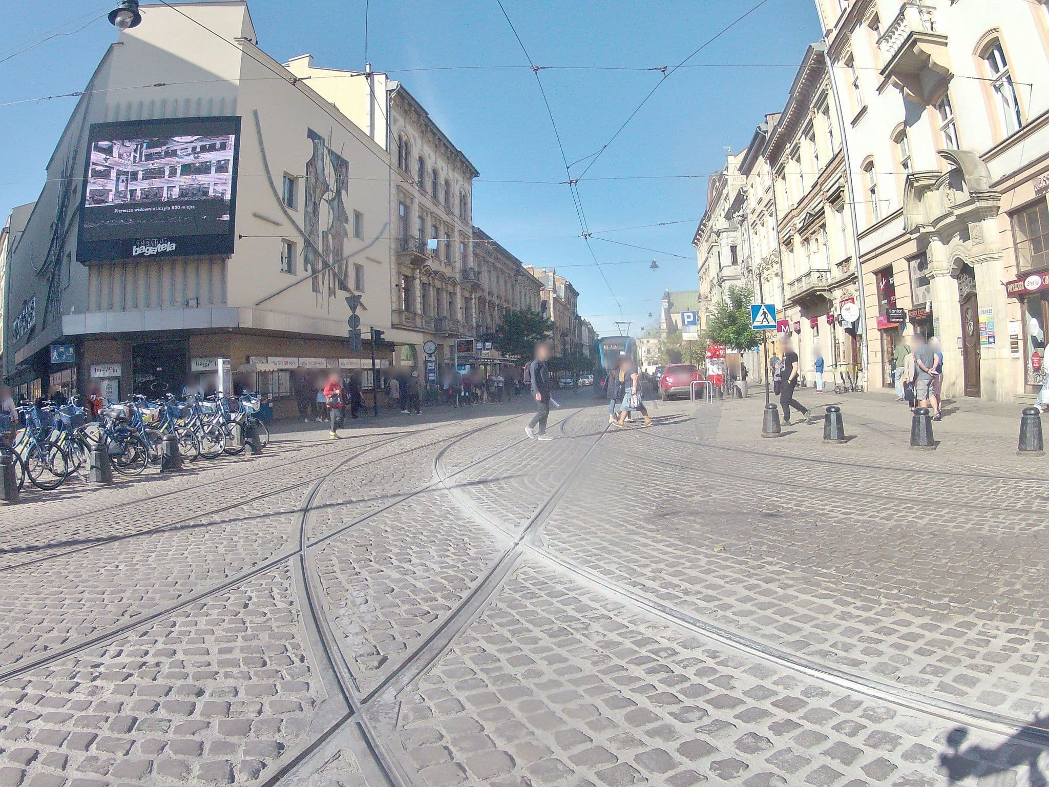 Street view near Heaven Boutique Apartment, Kraków — © ekeshkekesh (CC BY-SA · Mapillary)