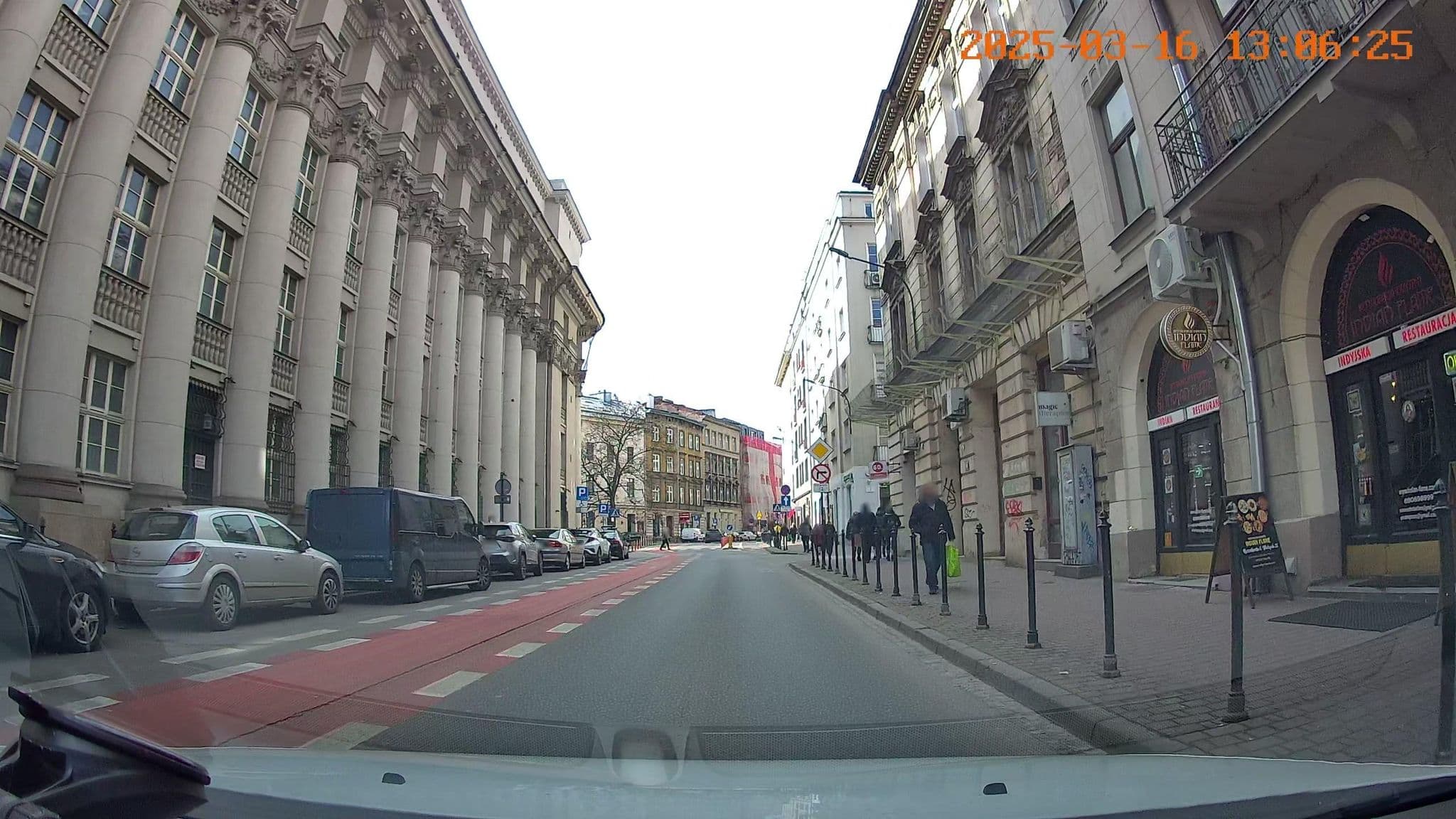 Street view near Krakowskie Klimaty, Kraków — © jswk (CC BY-SA · Mapillary)