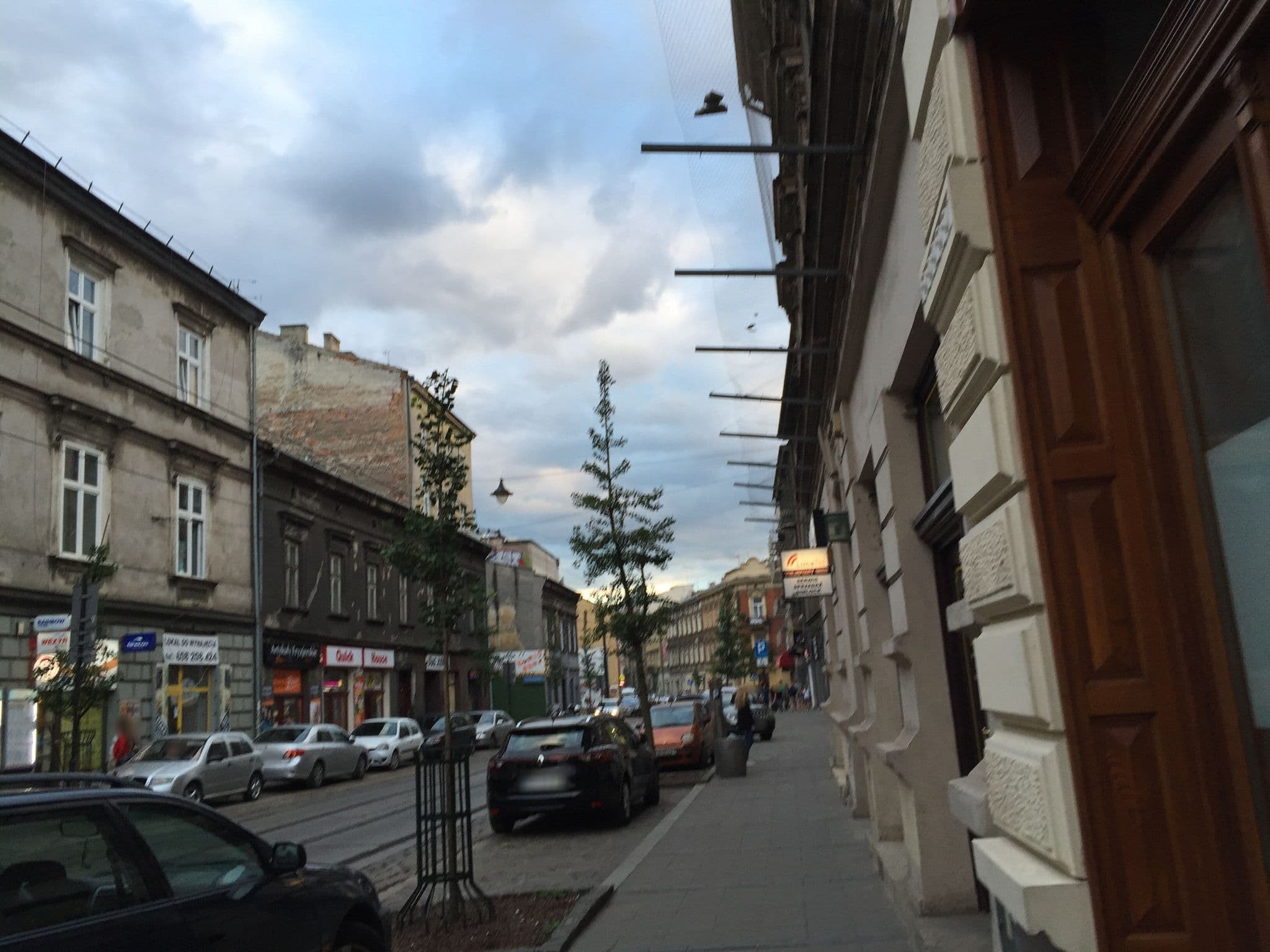 Street view near Otium Apartments, Kraków — © richlv (CC BY-SA · Mapillary)