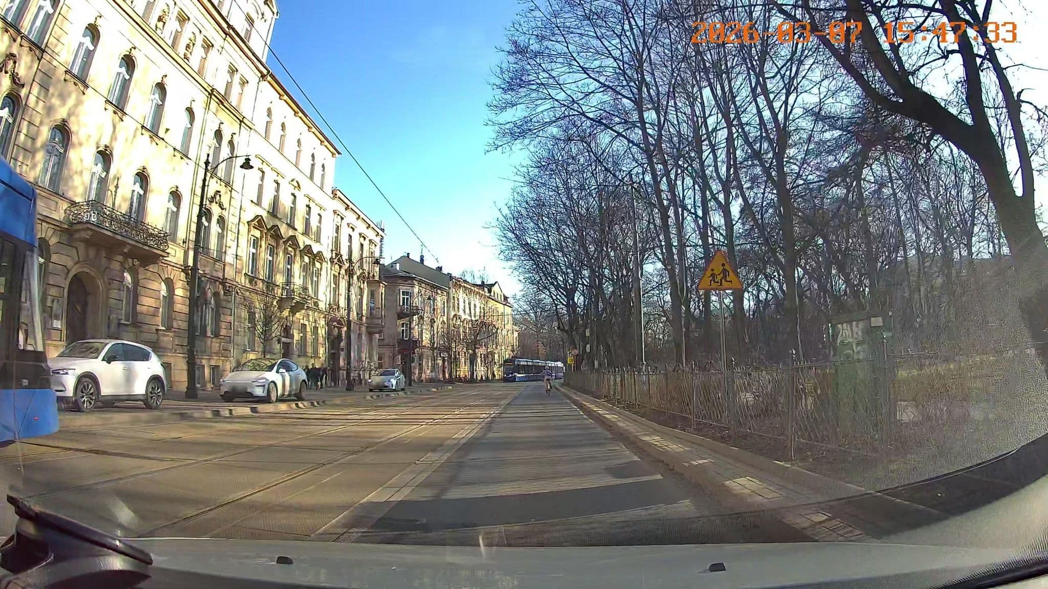 Street view near Grande Yourplace Apartment, Kraków — © jswk (CC BY-SA · Mapillary)