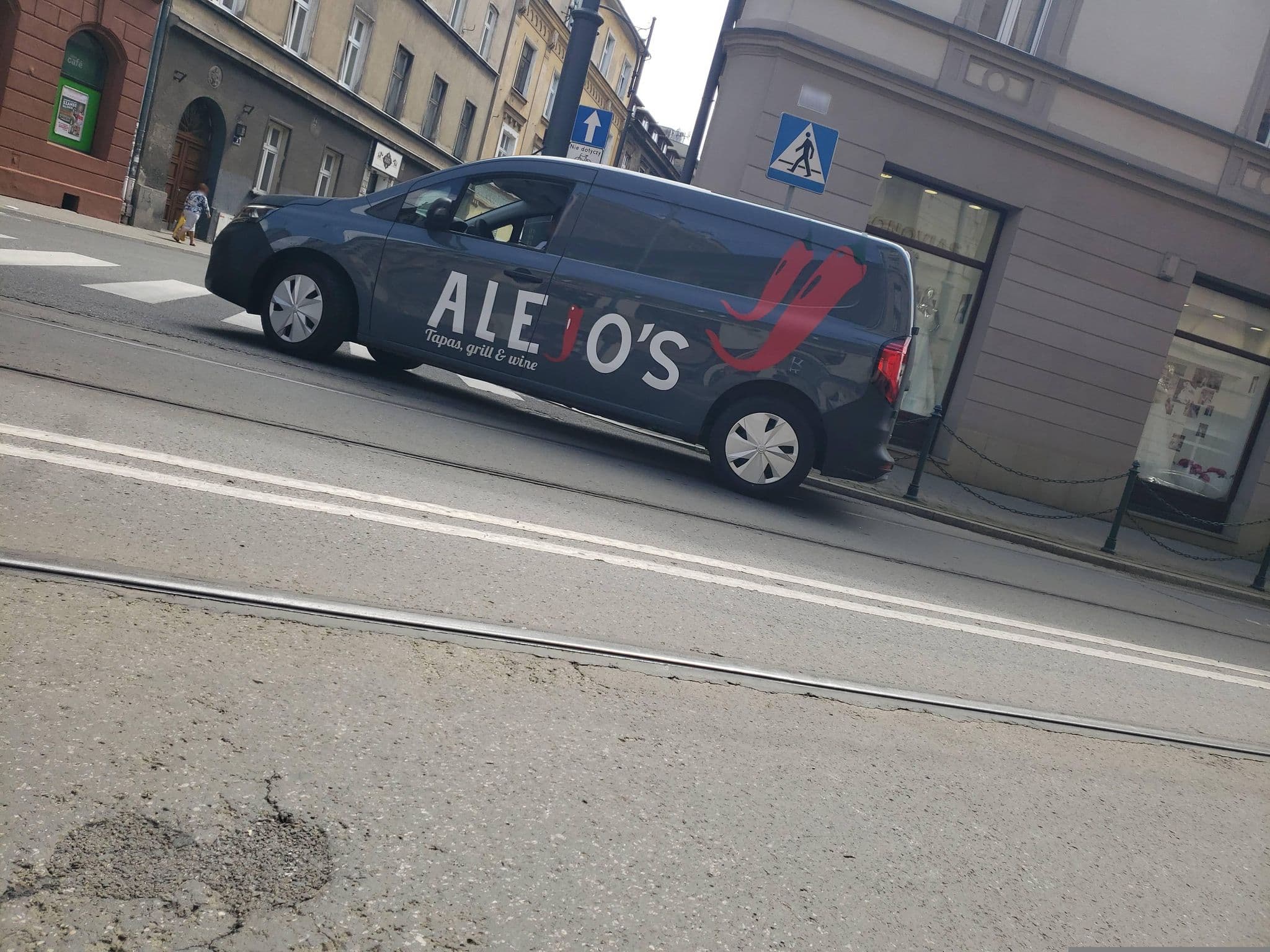 Street view near Helena Czerkies Fistek Apartamenty, Kraków — © mapfool (CC BY-SA · Mapillary)