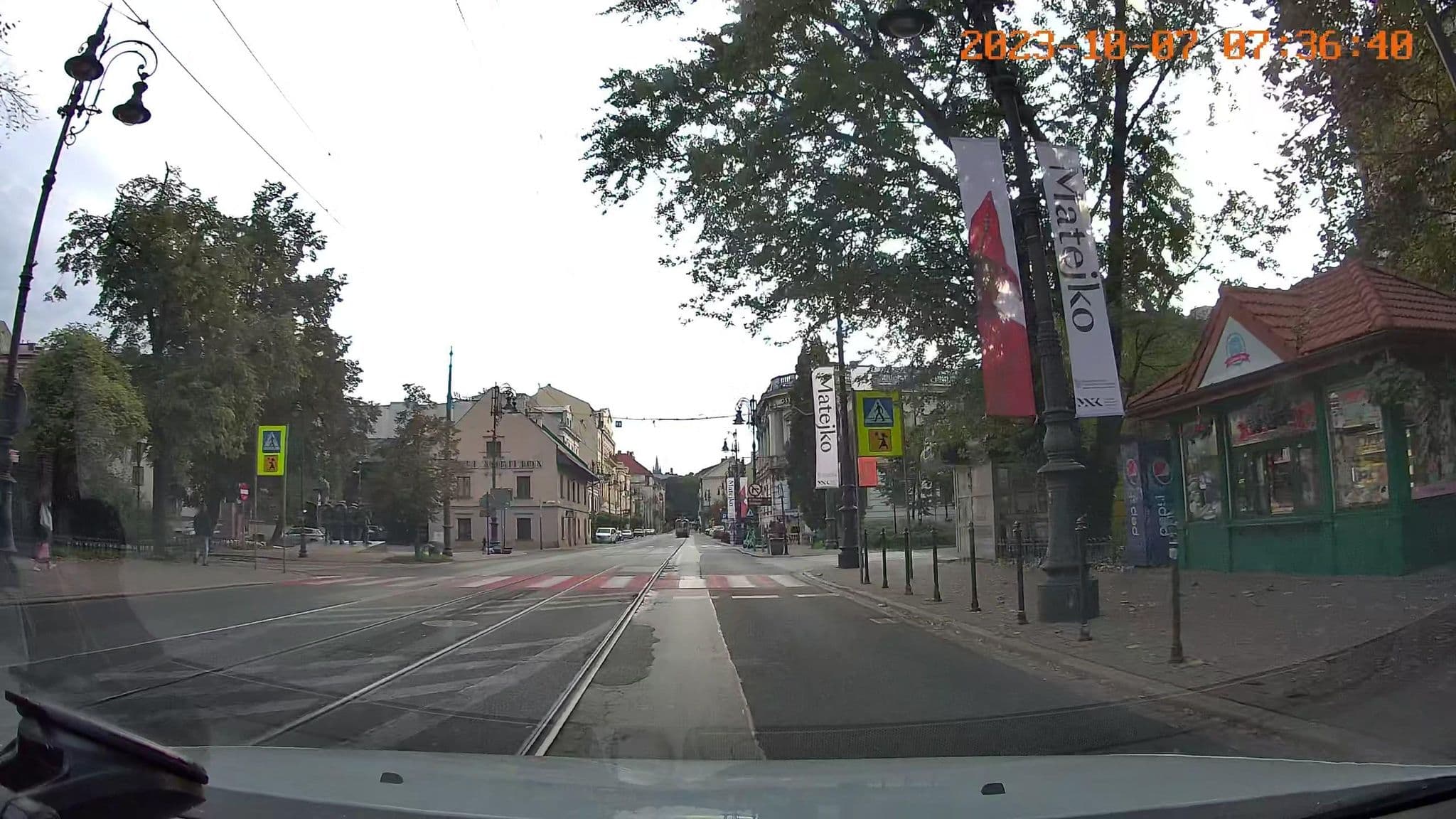 Street view near PŚŻ Hostel i Apartamenty, Kraków — © jswk (CC BY-SA · Mapillary)