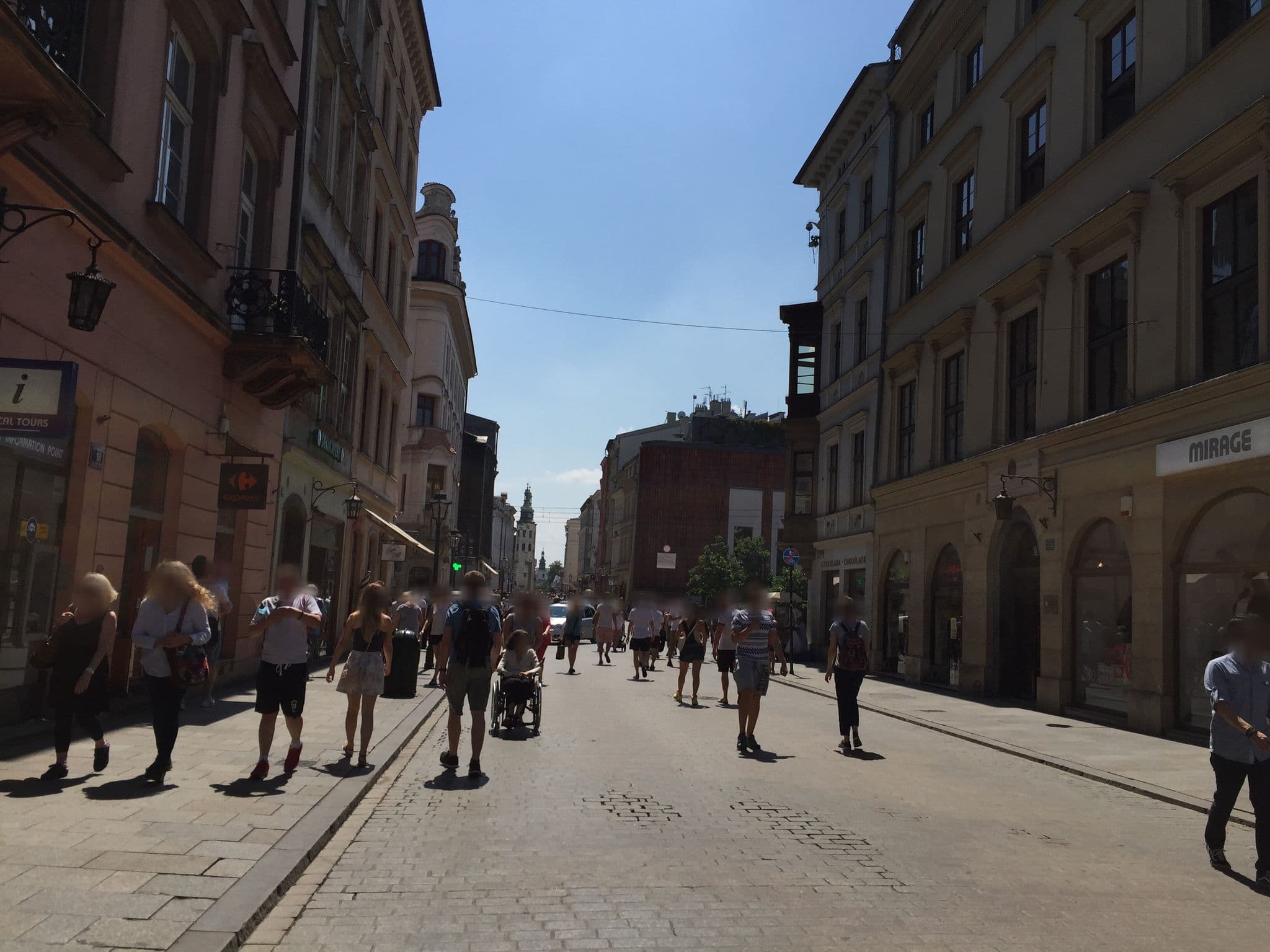 Street view near Tse, Kraków — © richlv (CC BY-SA · Mapillary)