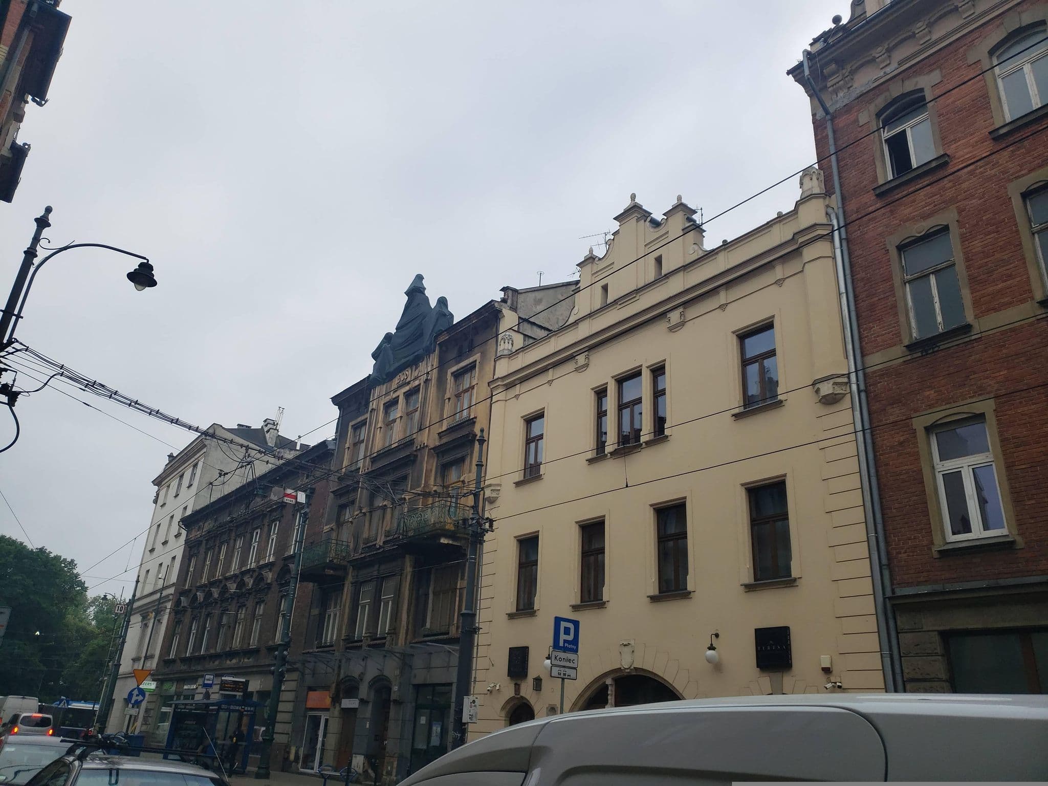 Street view near Relaks Apartments, Kraków — © mapfool (CC BY-SA · Mapillary)