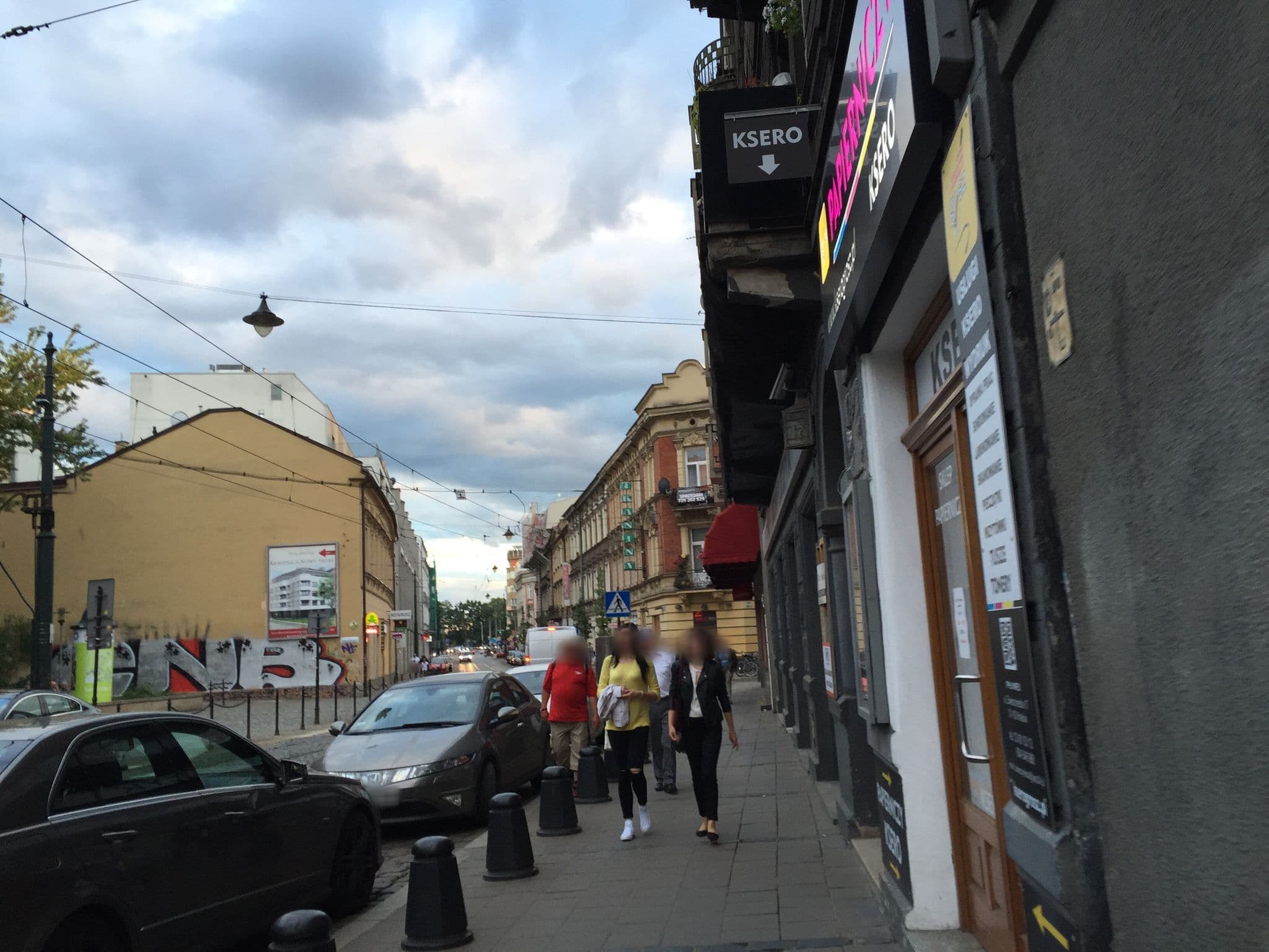 Street view near Pokoje Indalo W Centrum, Kraków — © richlv (CC BY-SA · Mapillary)