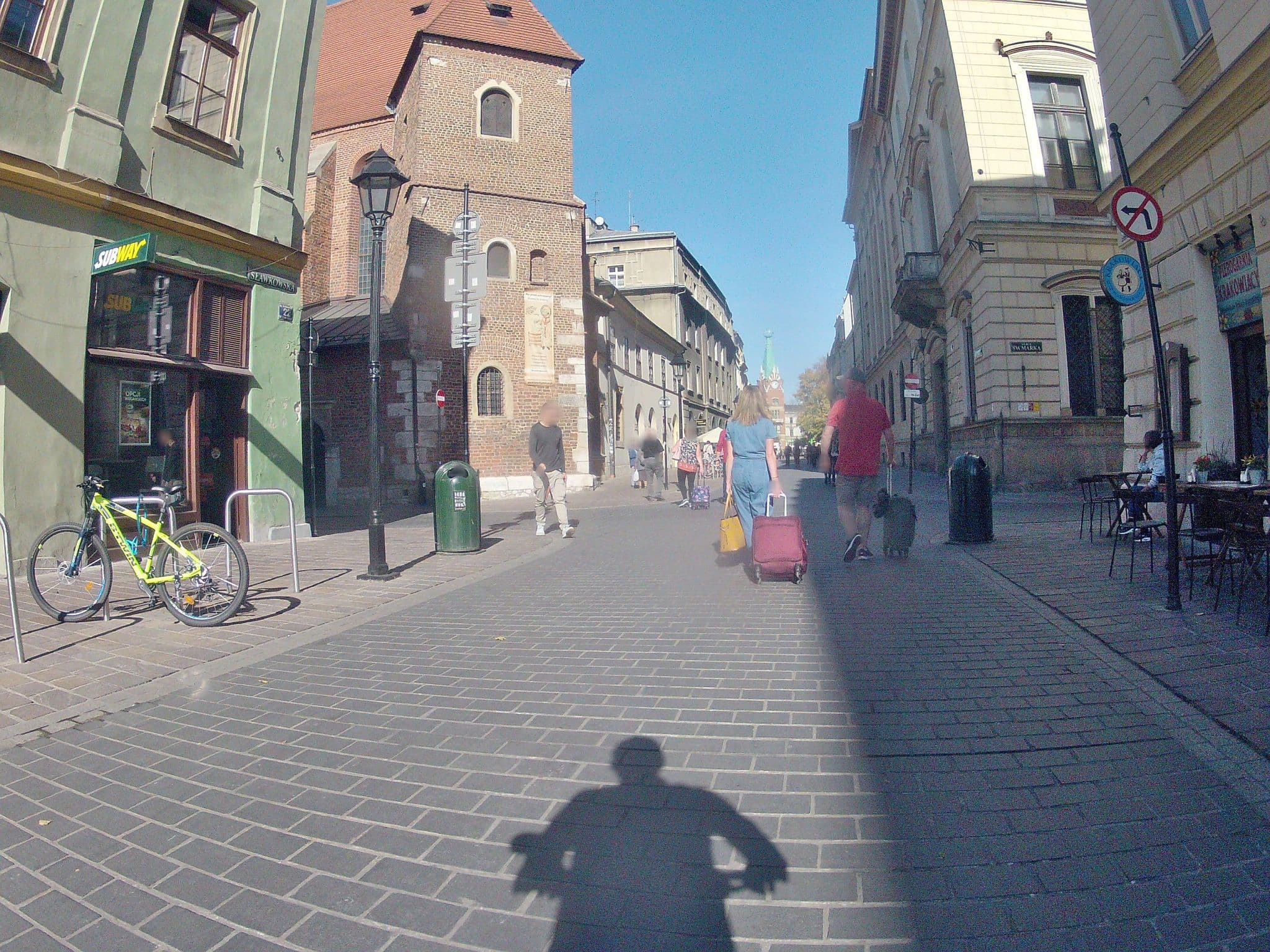 Street view near Sherp Guest Rooms, Kraków — © ekeshkekesh (CC BY-SA · Mapillary)