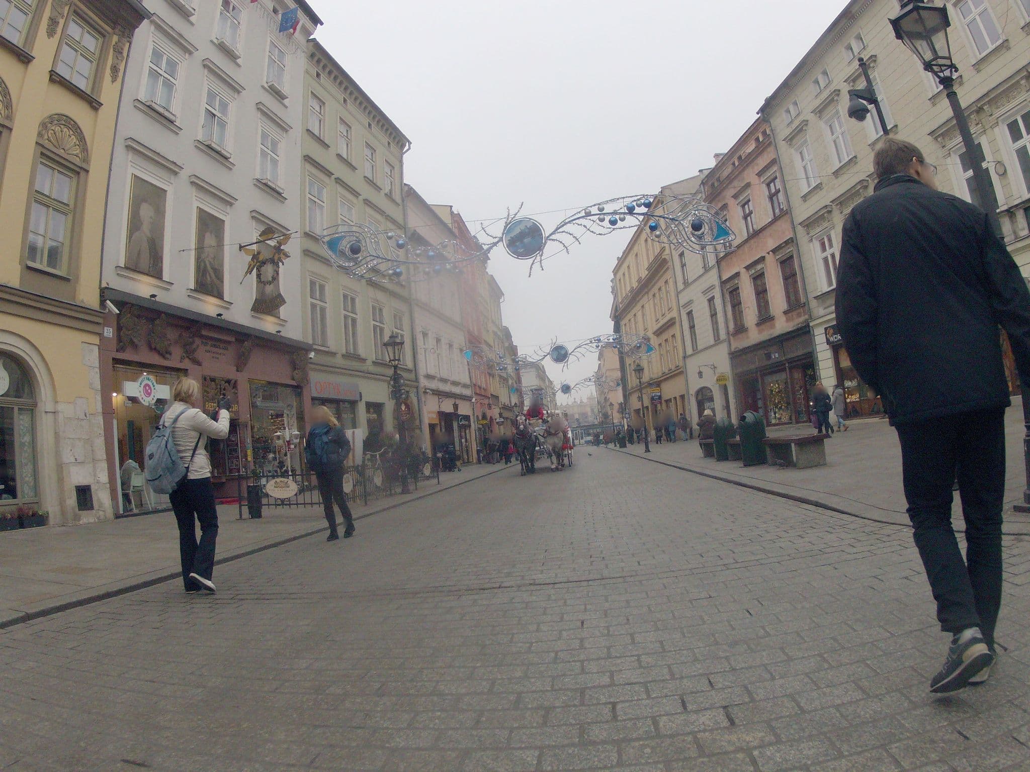 Street view near Camea ApartHotel, Kraków — © ekeshkekesh (CC BY-SA · Mapillary)