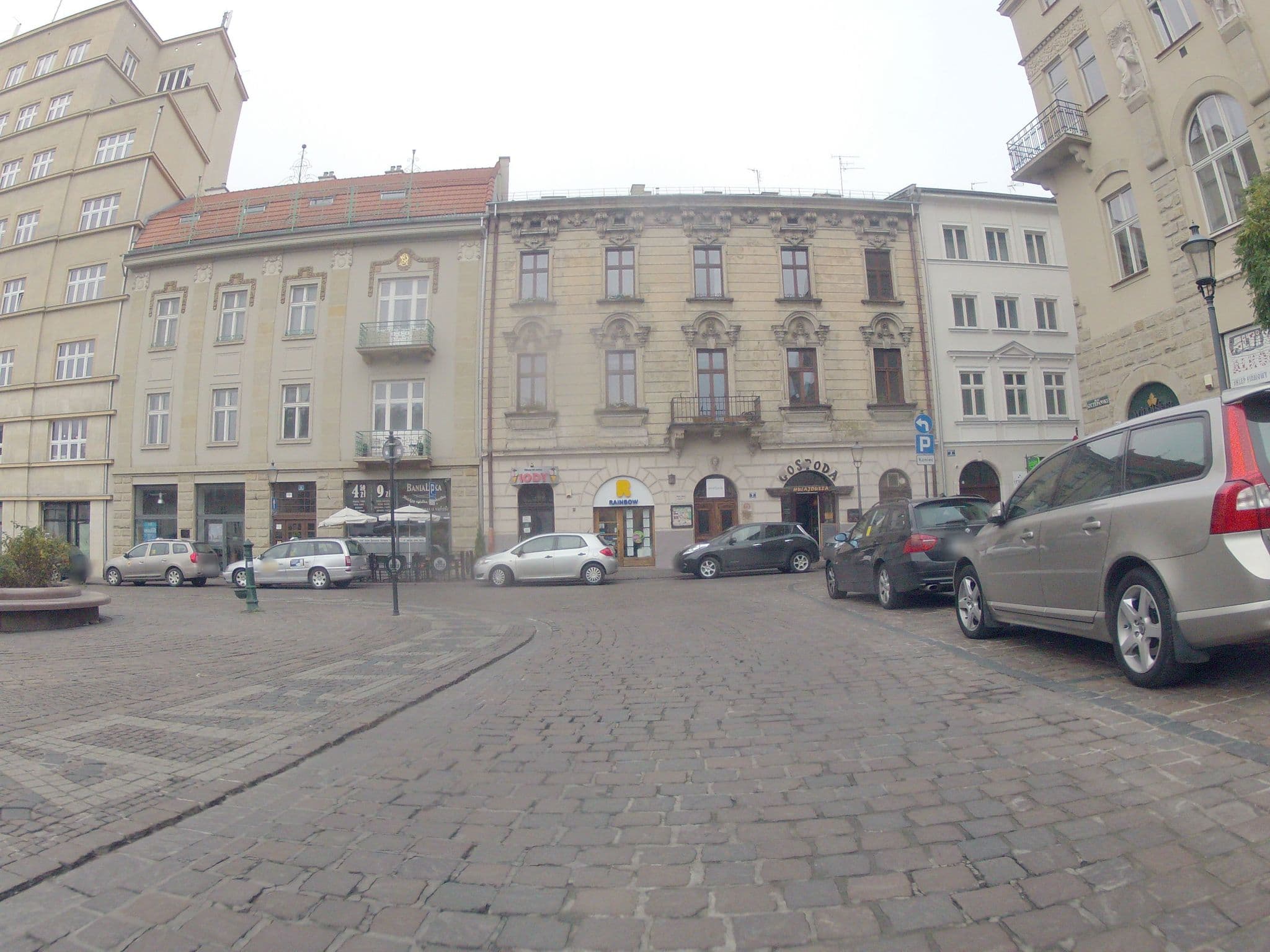 Street view near Ermine Suites, Kraków — © ekeshkekesh (CC BY-SA · Mapillary)