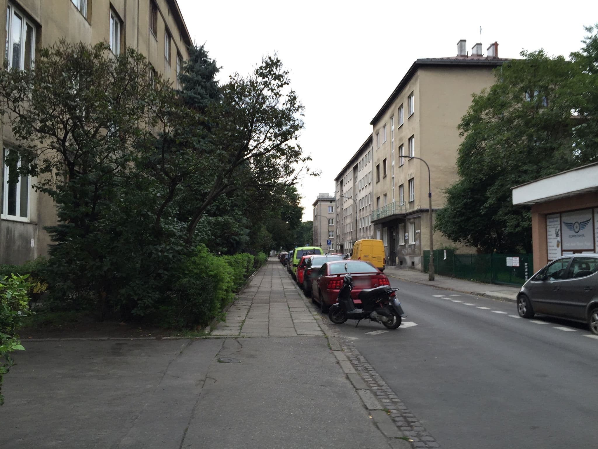Street view near Chopina32 Krakow, Kraków — © richlv (CC BY-SA · Mapillary)