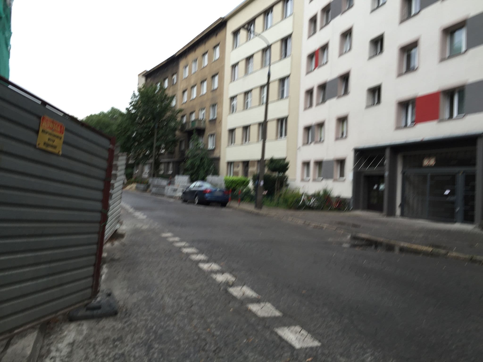 Street view near Inkrak Central Apartments, Kraków — © richlv (CC BY-SA · Mapillary)