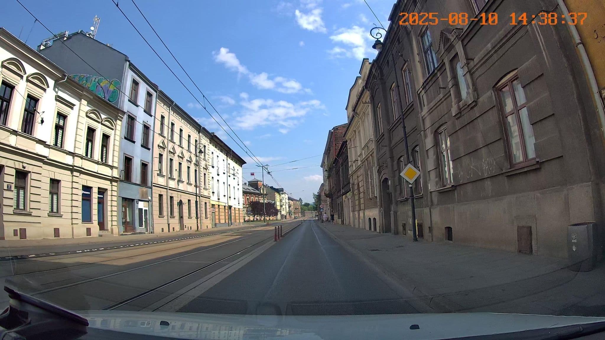 Street view near Shishkin Hostel, Grzegórzki — © jswk (CC BY-SA · Mapillary)