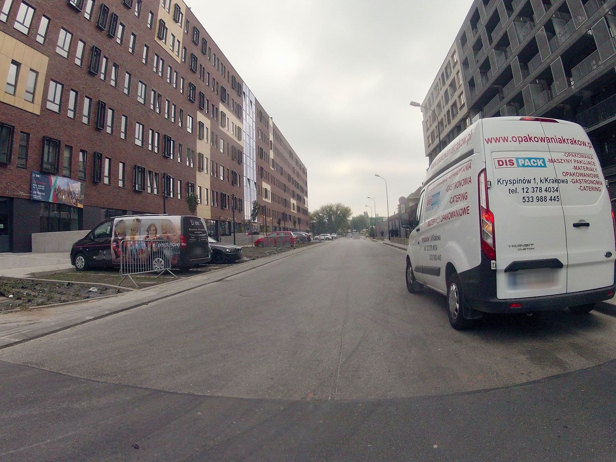 Street view near Przy Mocaku, Grzegórzki — © ekeshkekesh (CC BY-SA · Mapillary)