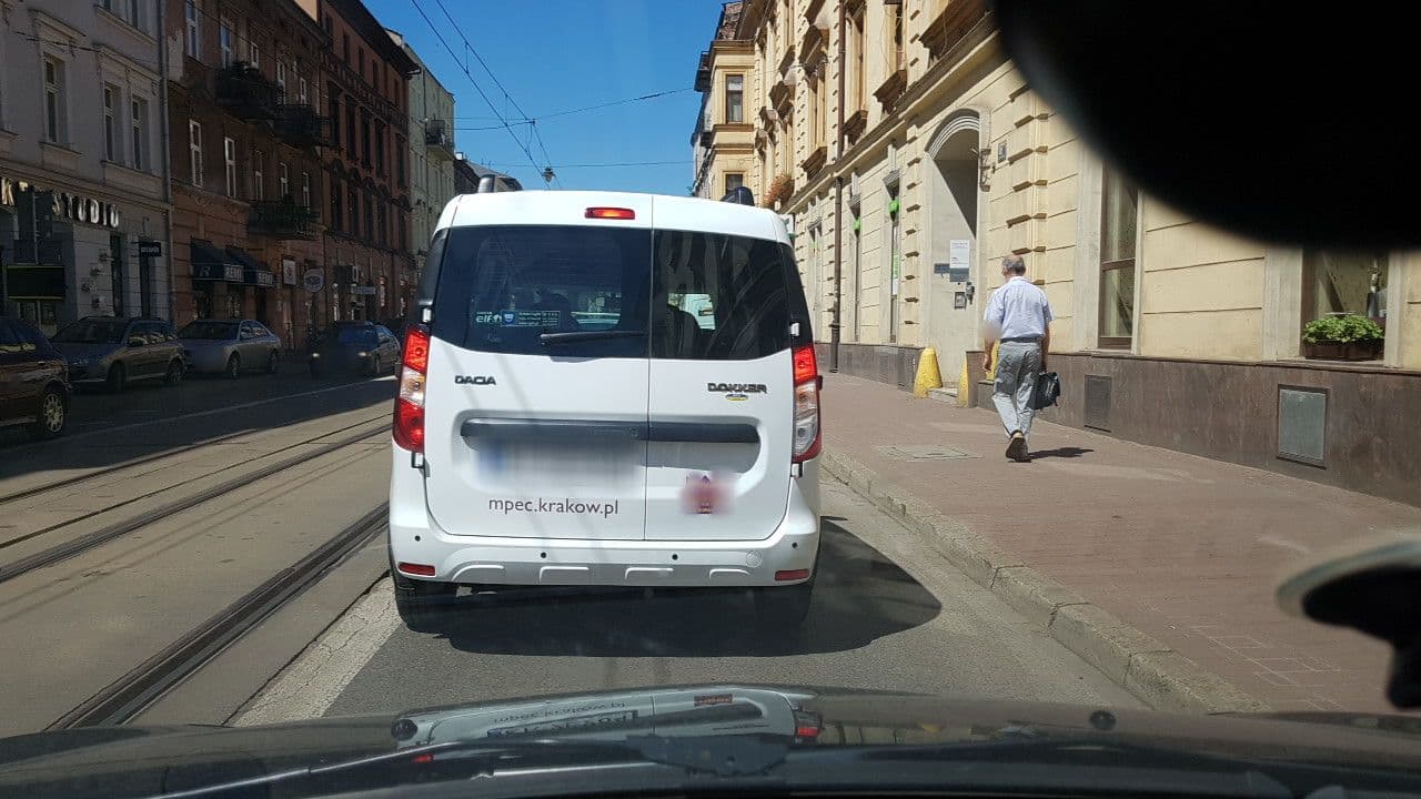 Street view near Green Boutique Apartment, Kraków — © mik007 (CC BY-SA · Mapillary)