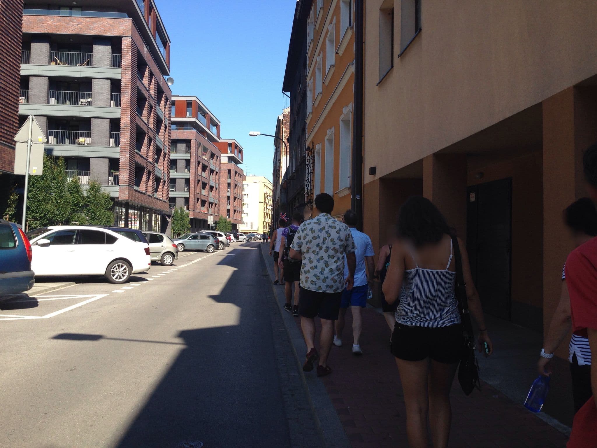 Street view near Guest Rooms Wrona, Kraków — © wangen_anna (CC BY-SA · Mapillary)